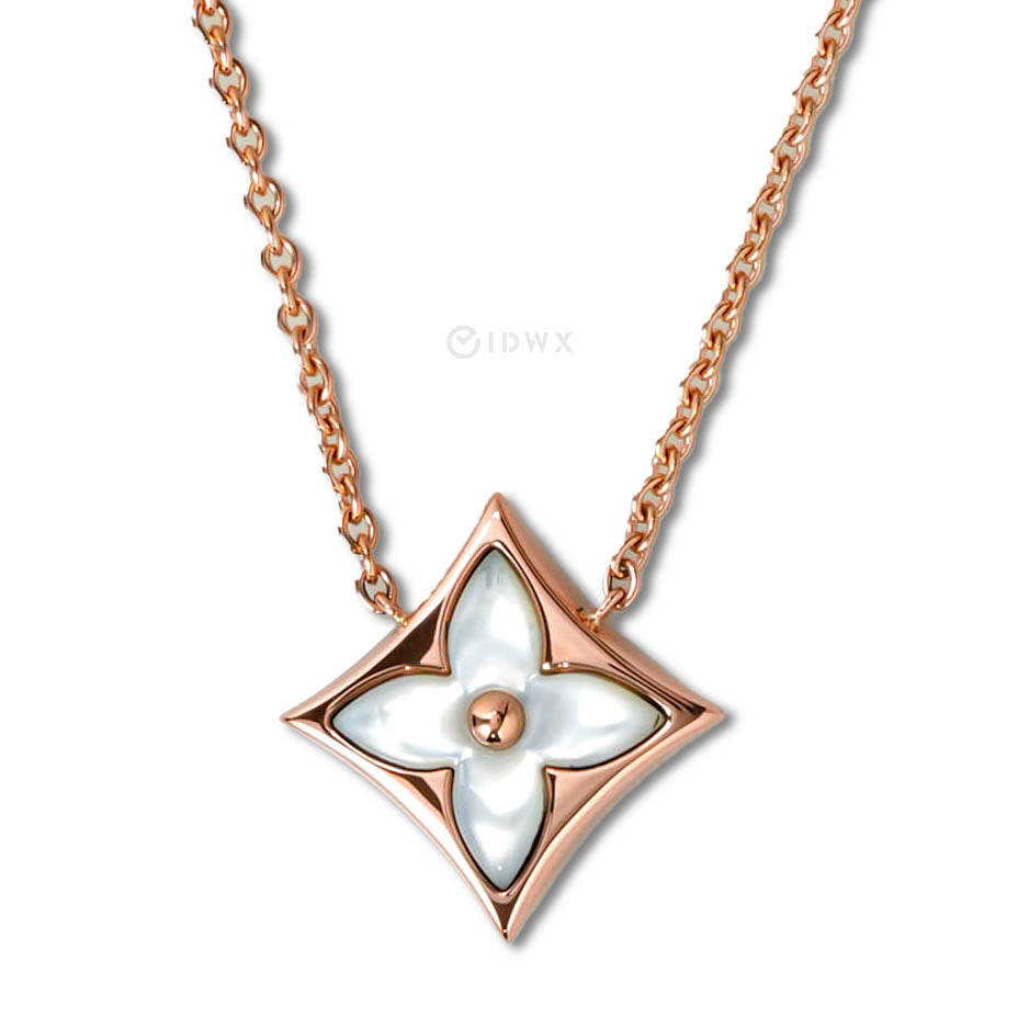 Color Blossom Star Necklace