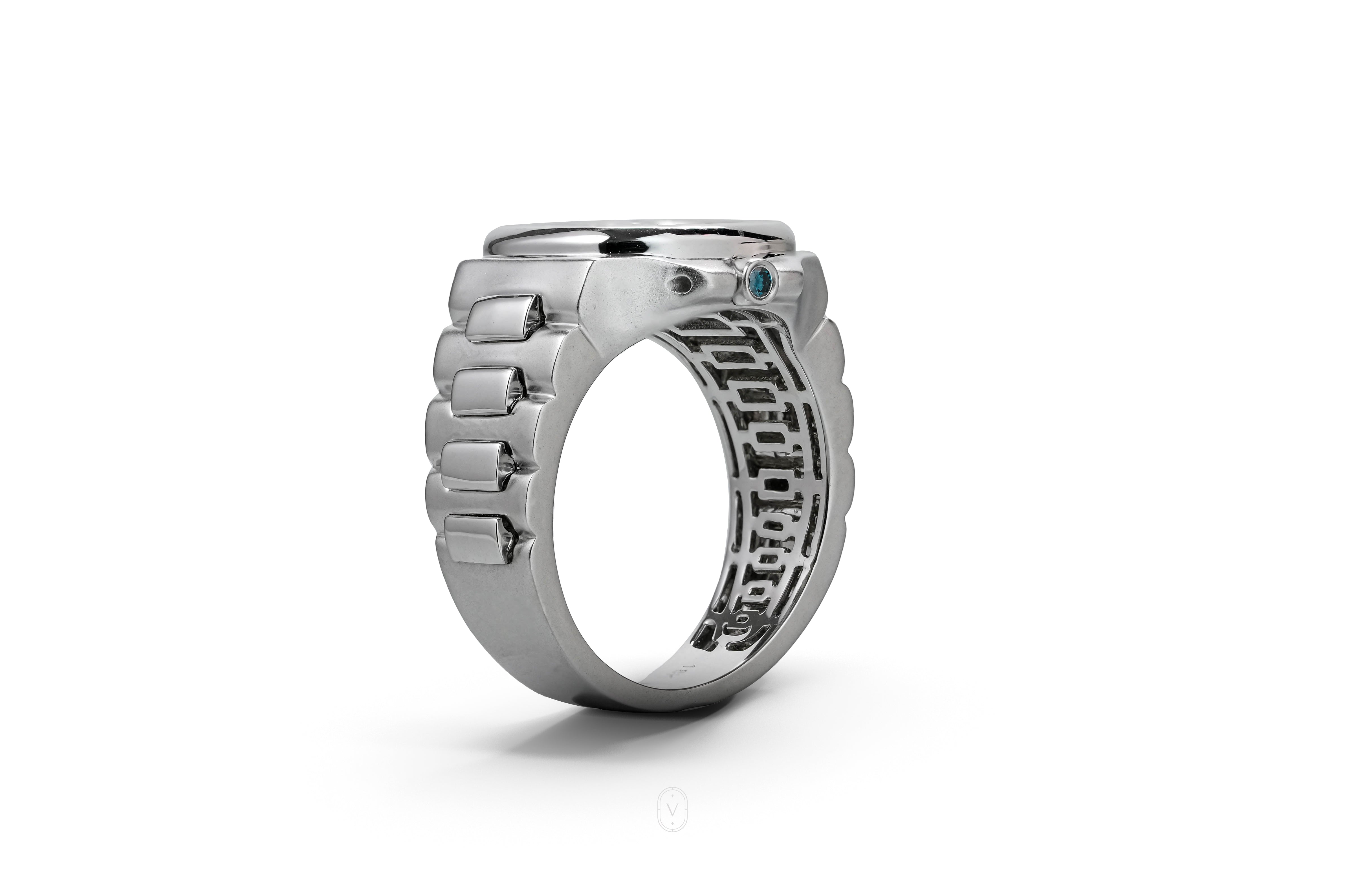 Custom Nautilus Ring