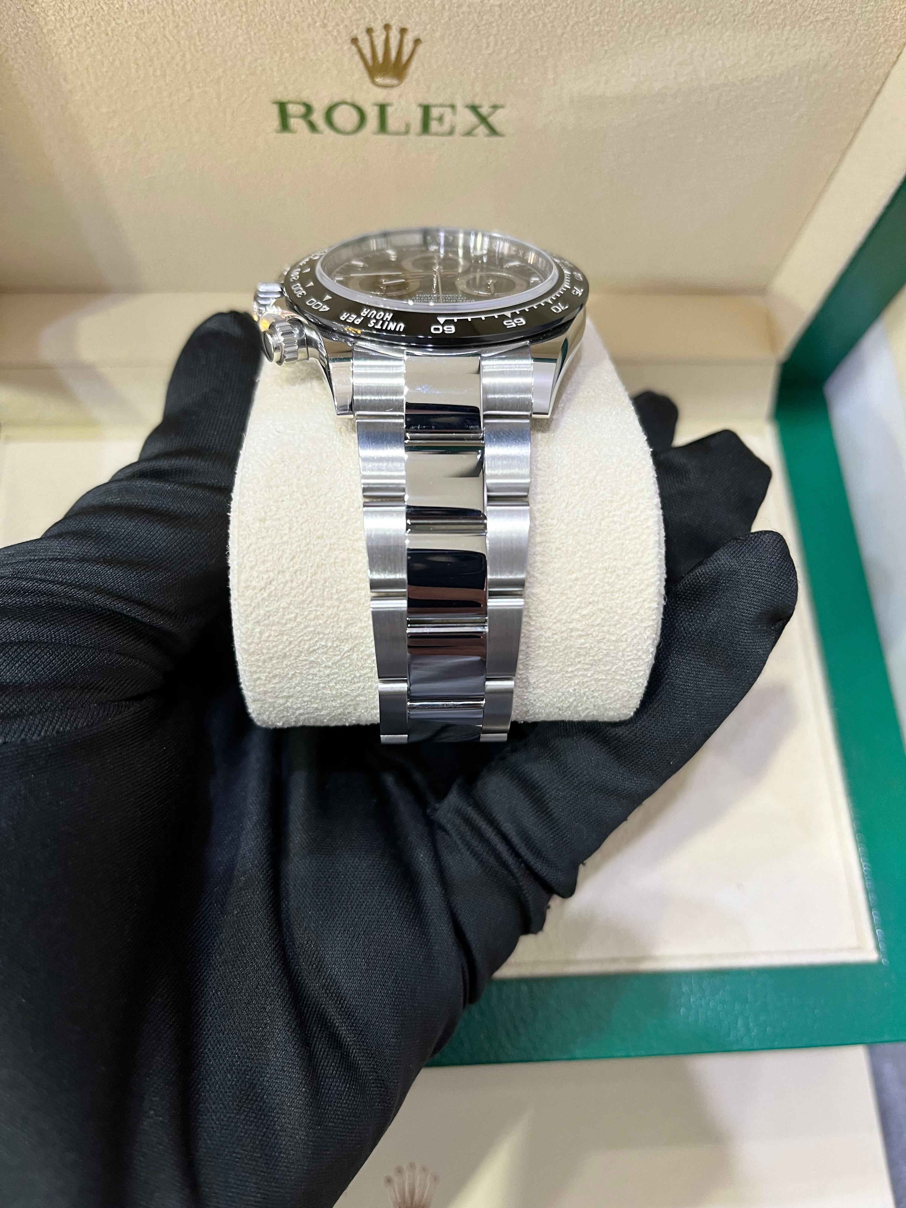 DAYTONA STEEL CERAMIC BEZEL BLACK DIAL (2022)