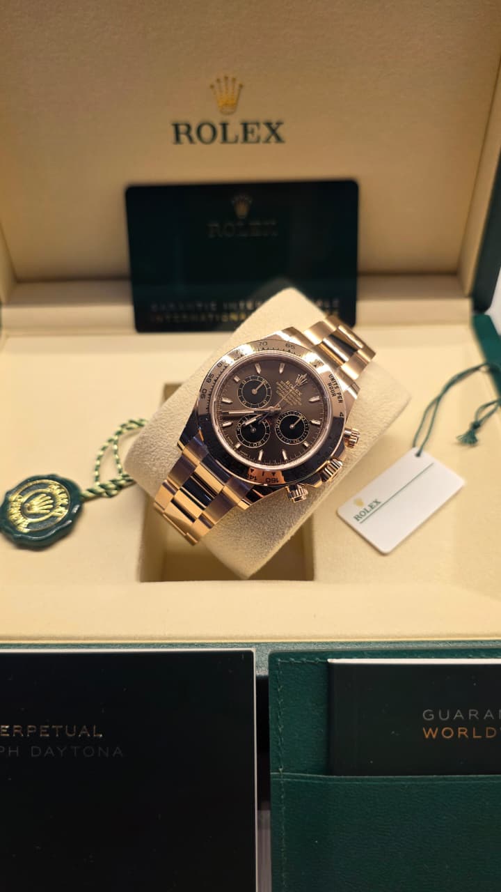DAYTONA ROSEGOLD CHOCO DIAL (2025)