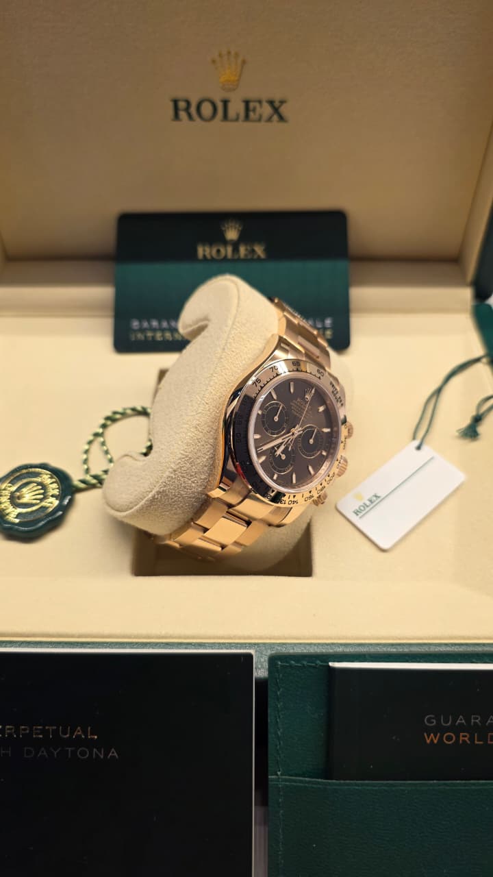 DAYTONA ROSEGOLD CHOCO DIAL (2025)