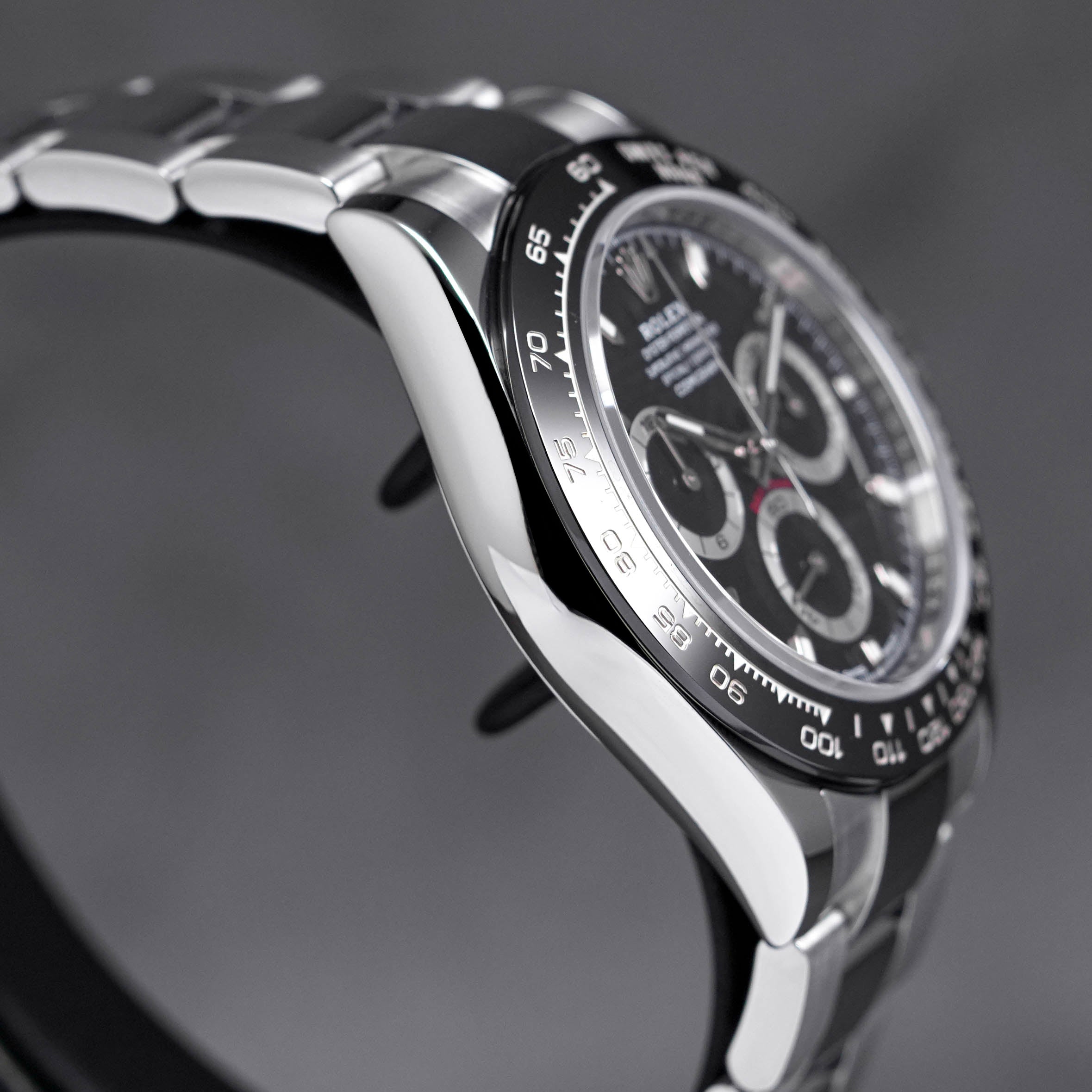 DAYTONA STEEL CERAMIC BEZEL BLACK DIAL (2021)