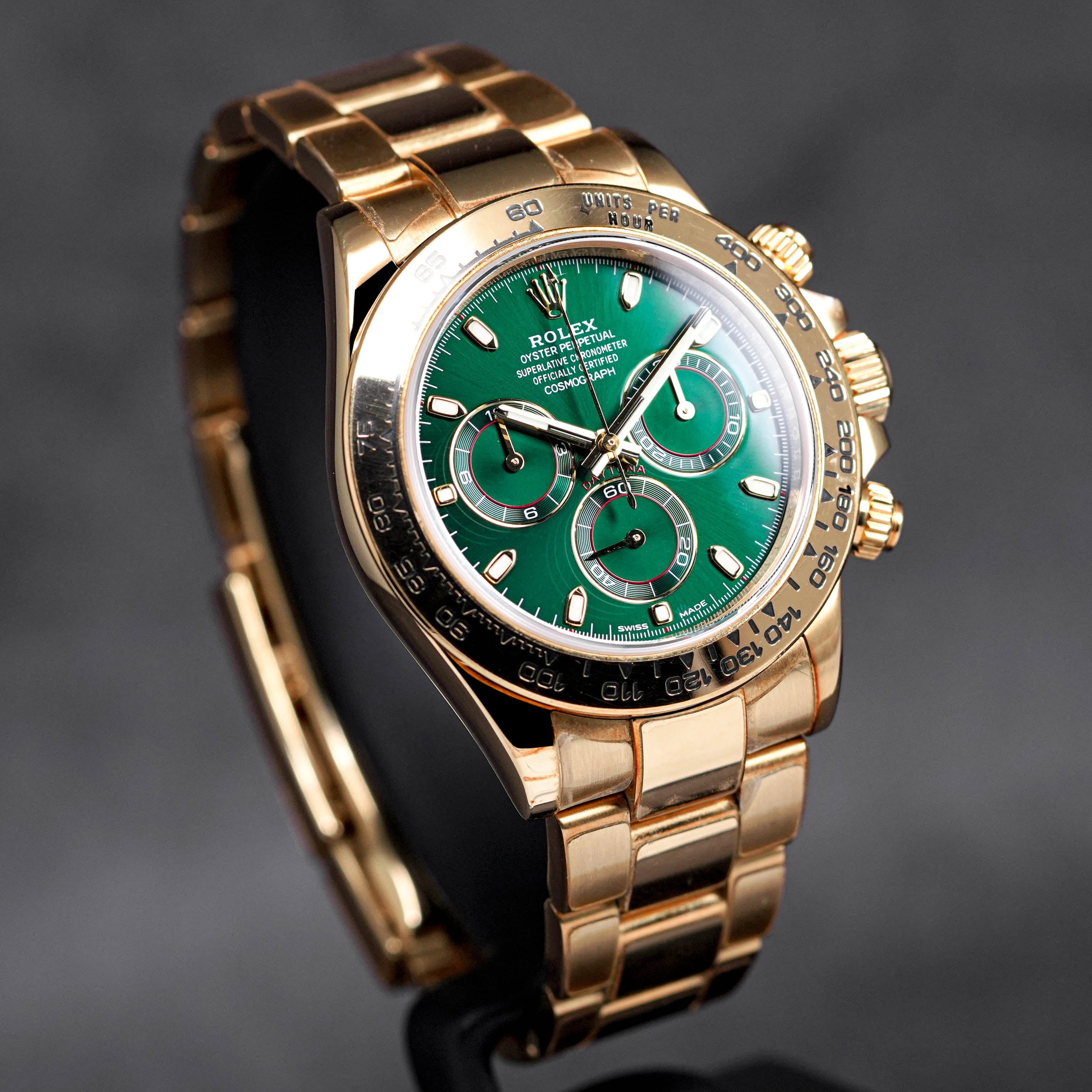 DAYTONA YELLOWGOLD GREEN DIAL 'JOHN MAYER' (2022)