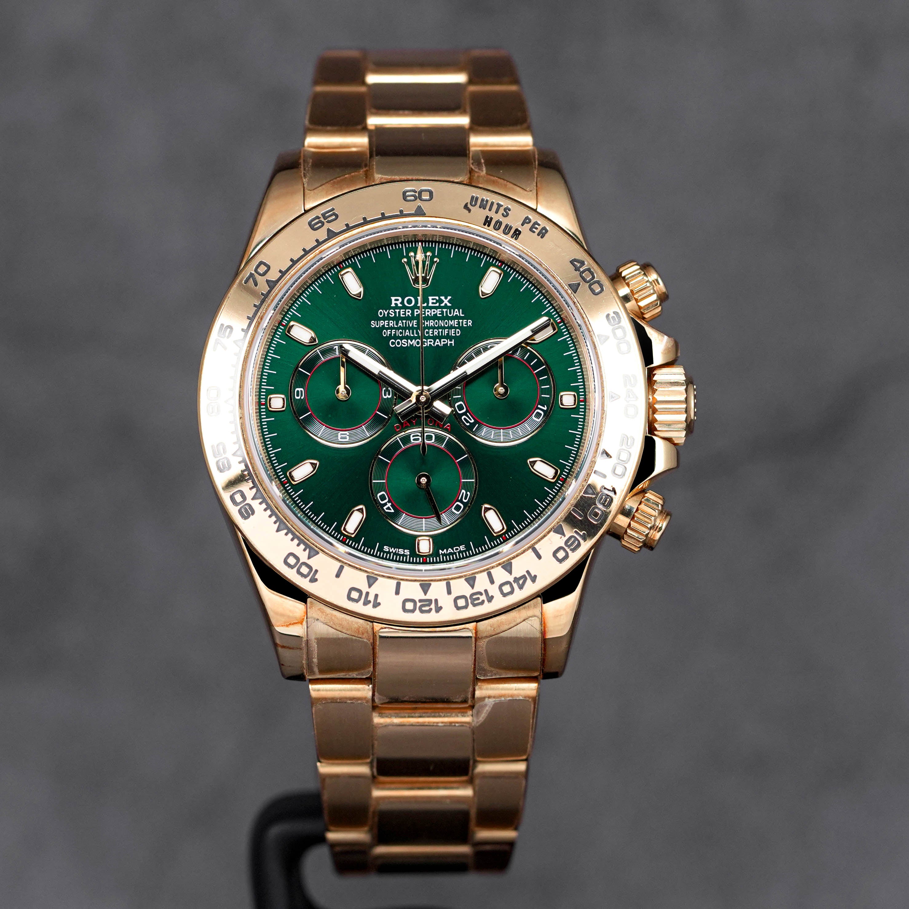 DAYTONA YELLOWGOLD GREEN DIAL 'JOHN MAYER' (2022)