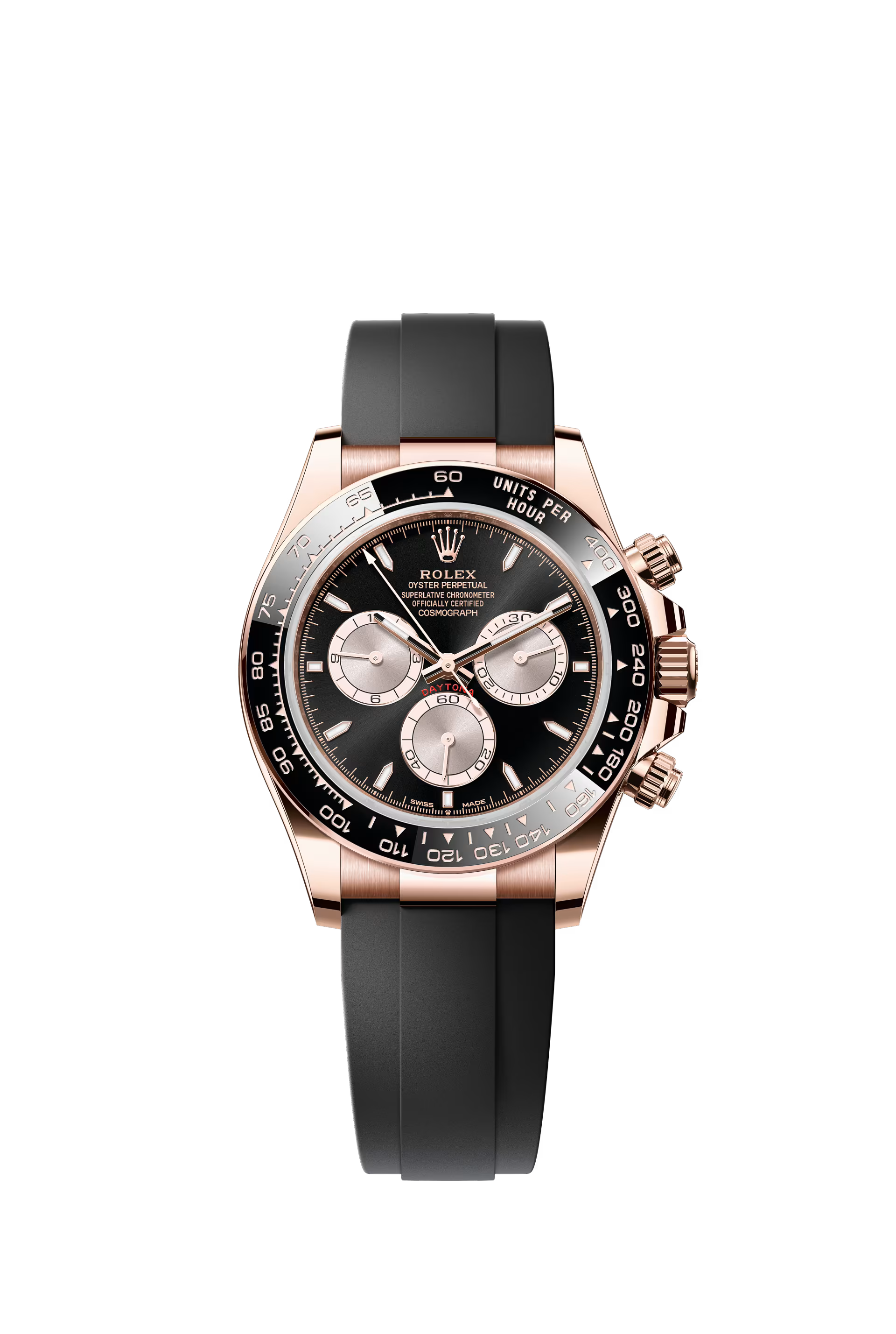 DAYTONA OYSTERFLEX ROSEGOLD BLACK DIAL RING BEZEL (2025)