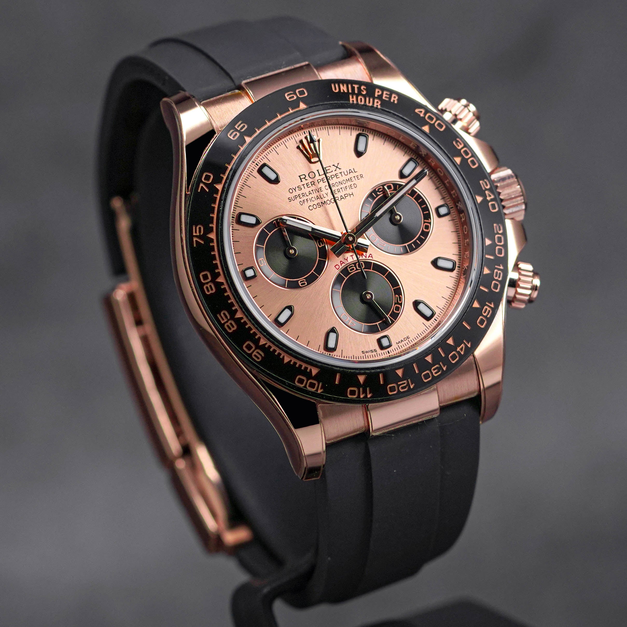 DAYTONA OYSTERFLEX ROSEGOLD PINK DIAL (2019)