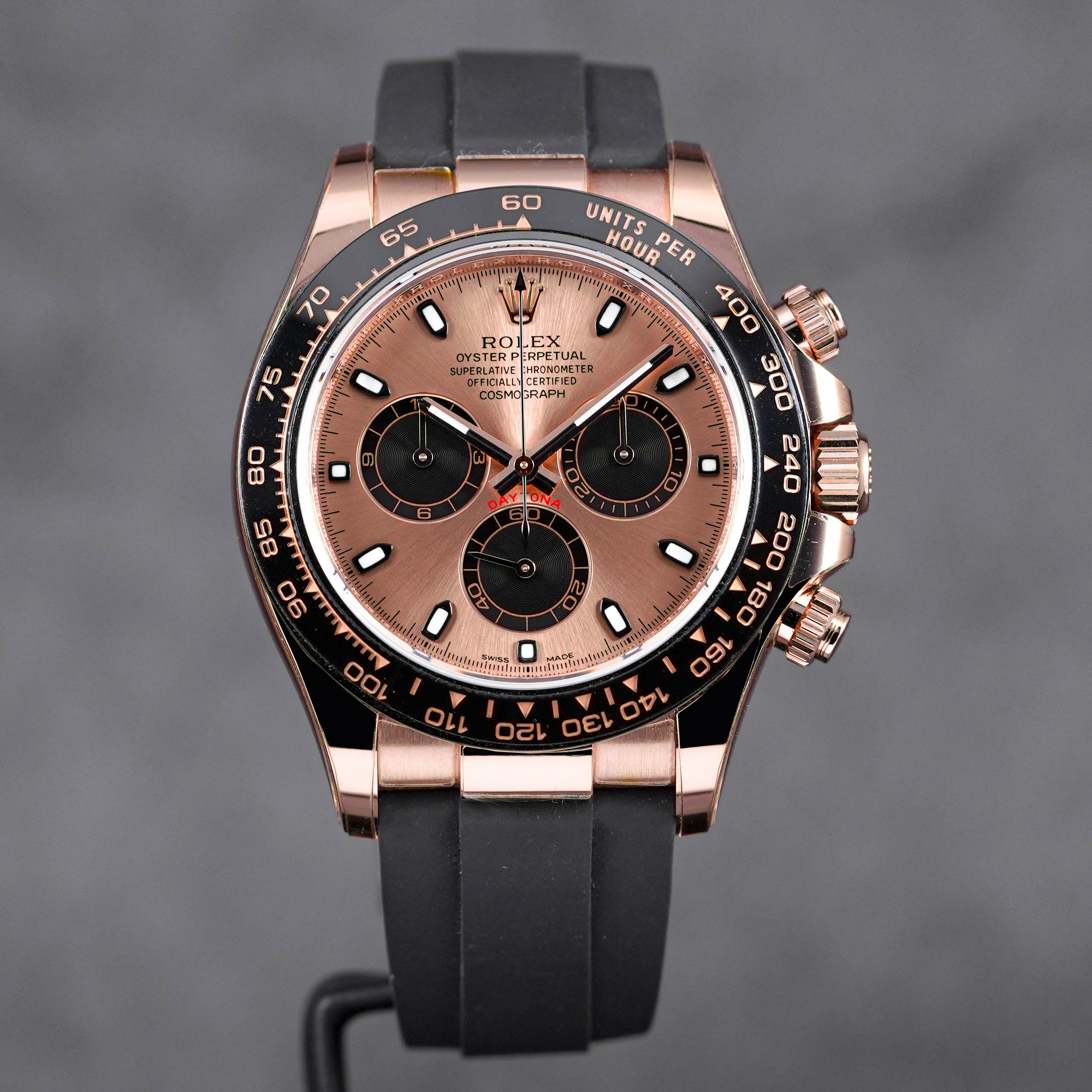 DAYTONA OYSTERFLEX ROSEGOLD PINK DIAL (2019)