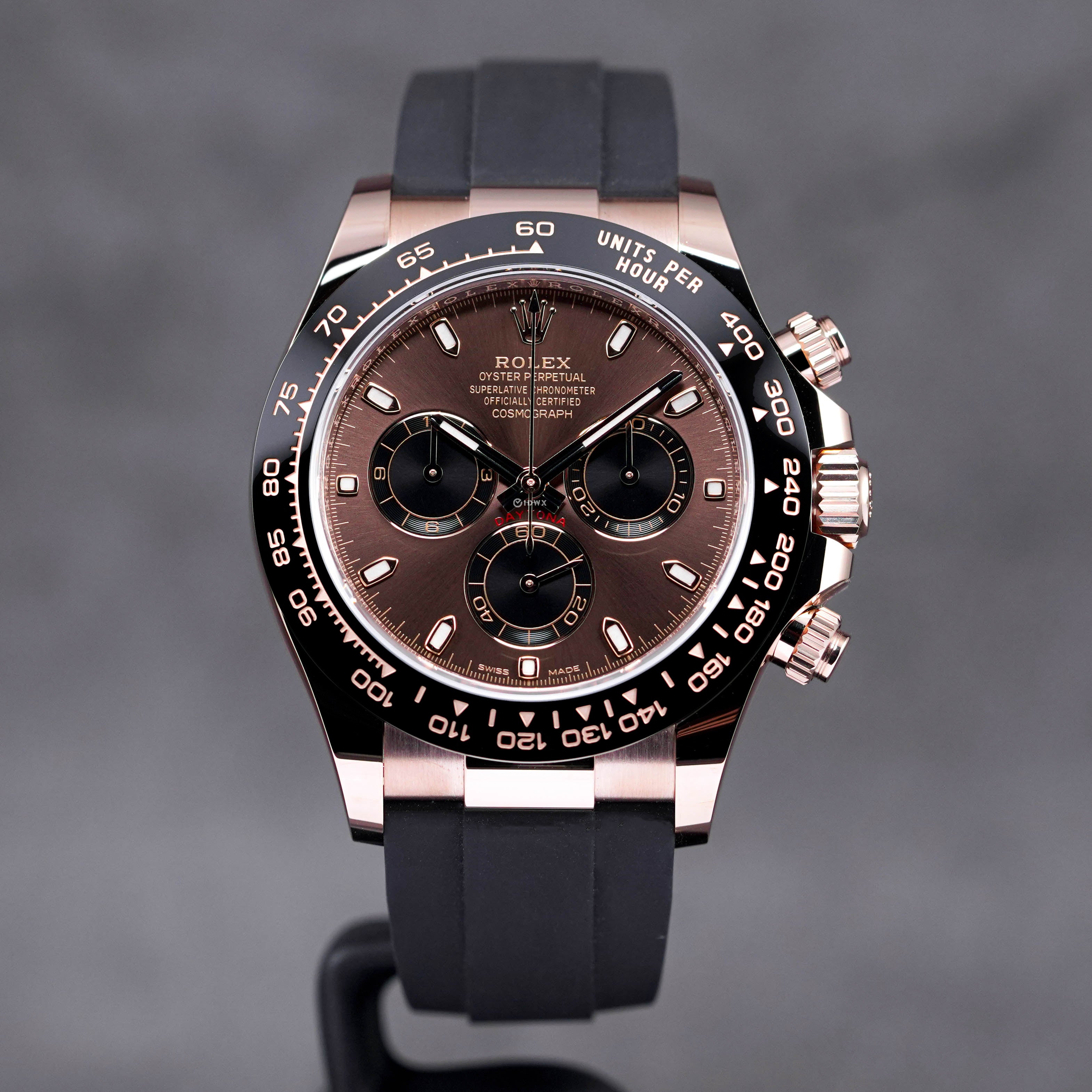 rose gold daytona chocolate face