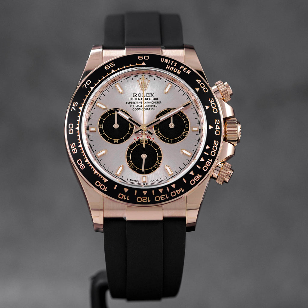 ROLEX DAYTONA OYSTERFLEX ROSEGOLD PINK SUNDUST DIAL 2023 IDWX