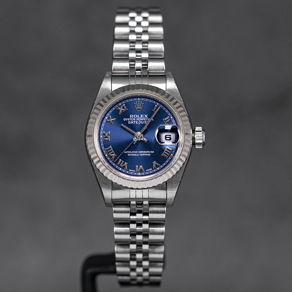 DATEJUST 26MM BLUE ROMAN DIAL (WATCH ONLY)