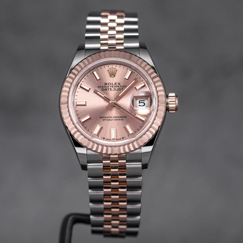 DATEJUST 28MM TWOTONE ROSEGOLD SALMON DIAL (2023)