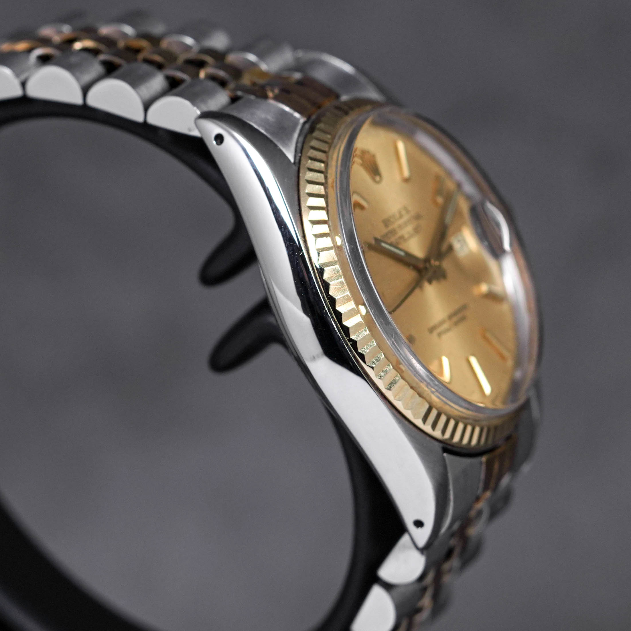 DATEJUST 36MM TWOTONE YELLOWGOLD CHAMPAGNE DIAL (WATCH ONLY)