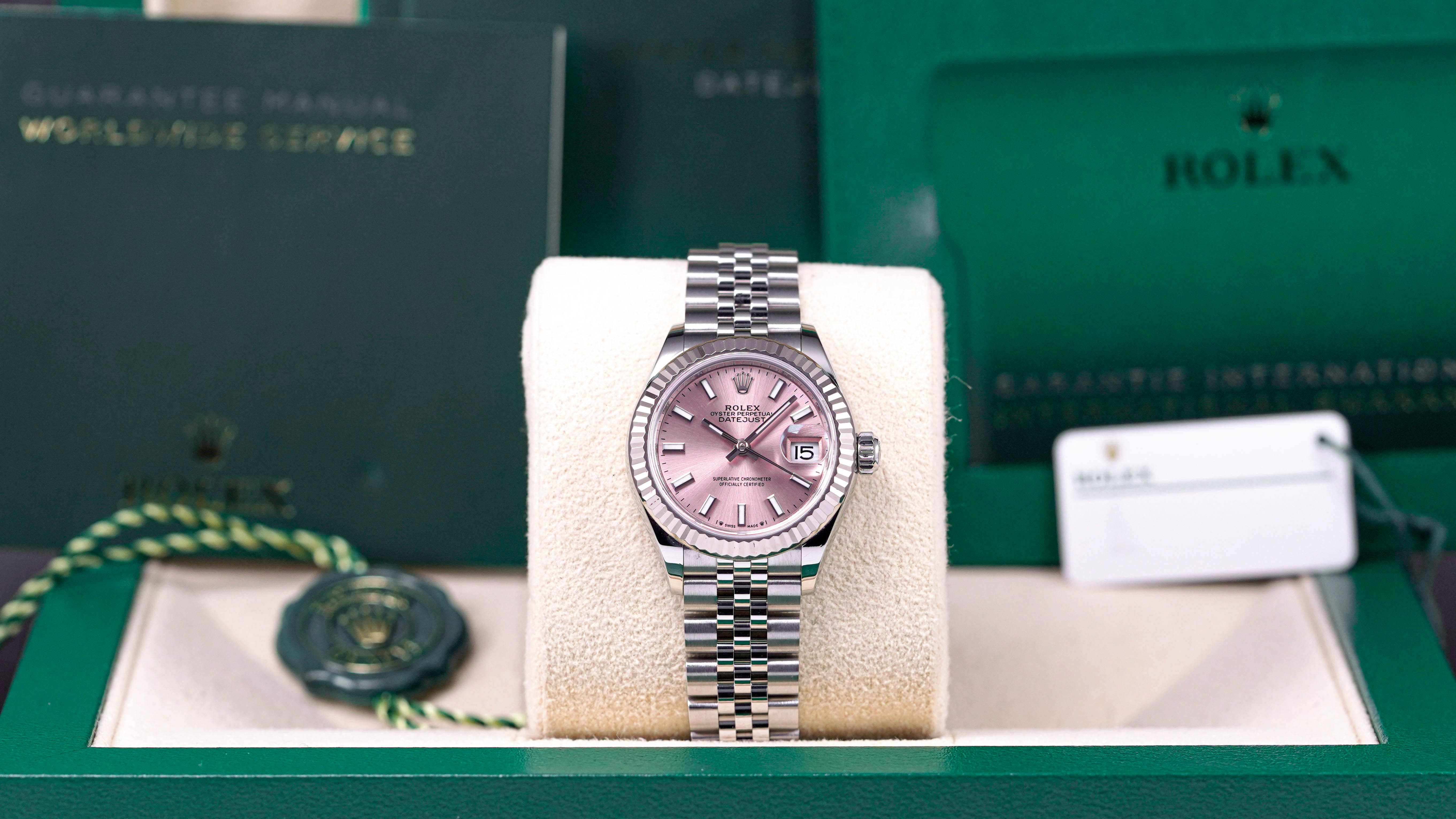 DATEJUST 28MM PINK DIAL (2022)