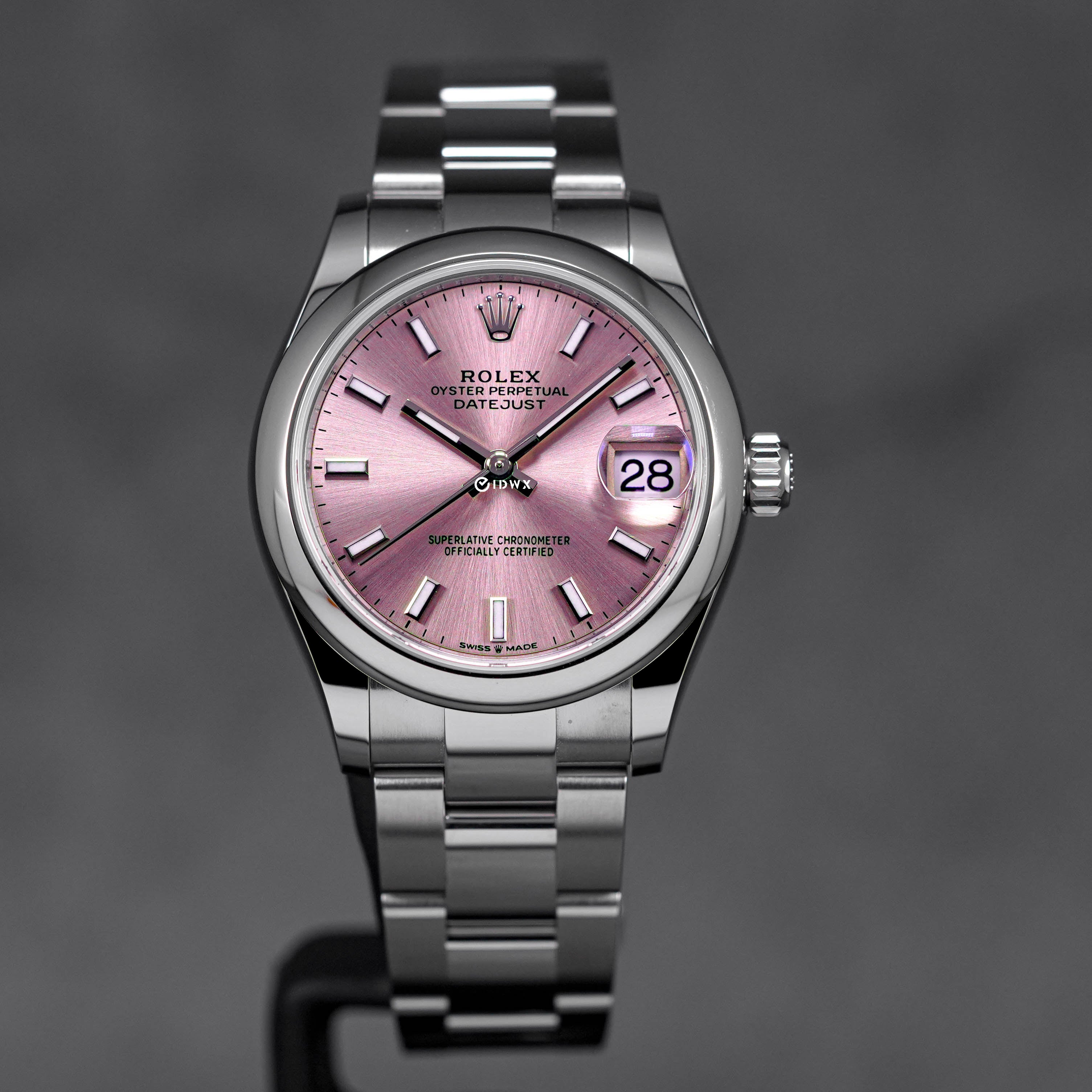 Rolex datejust 2025 31mm pink dial