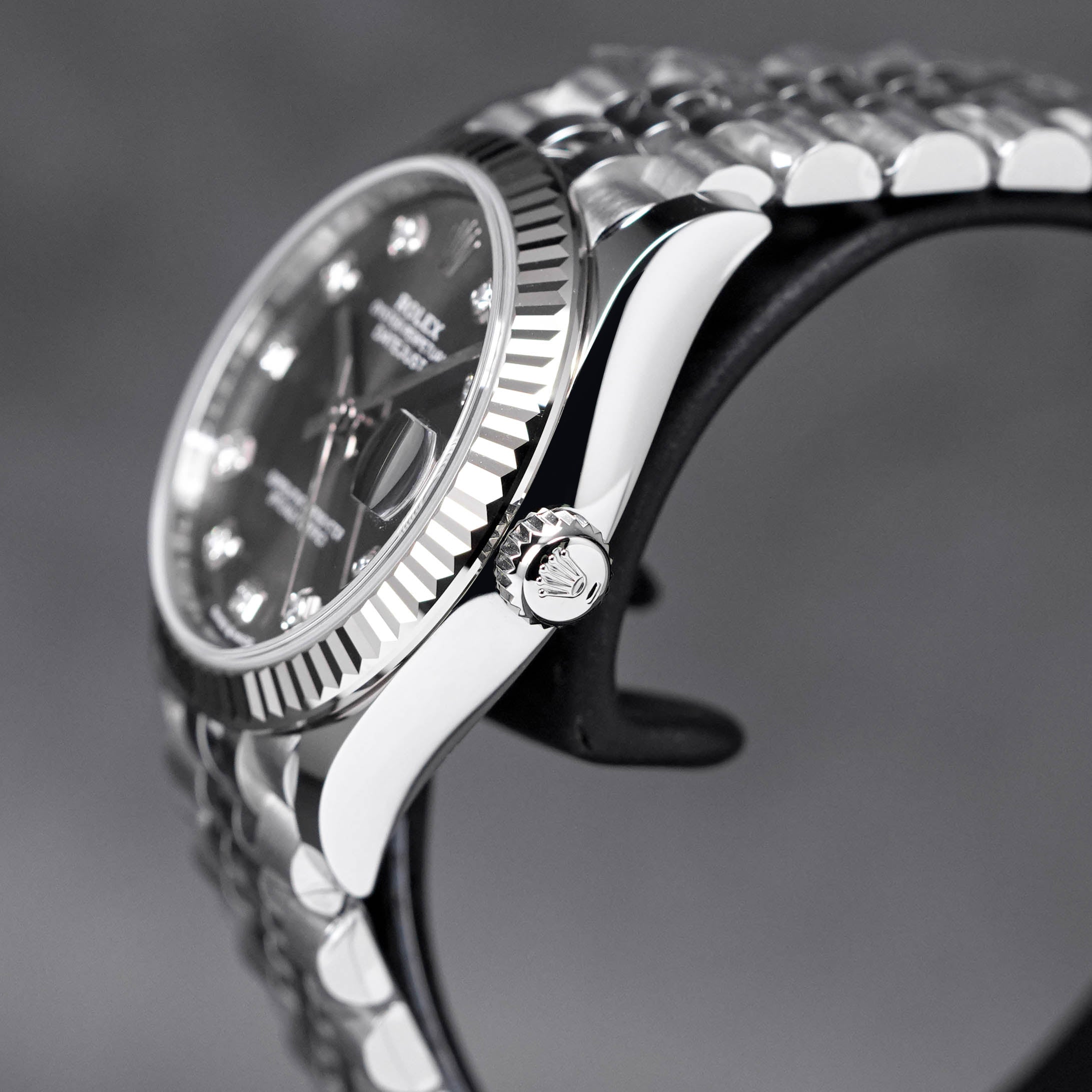 DATEJUST 31MM RHODIUM DIAMOND DIAL (2023)