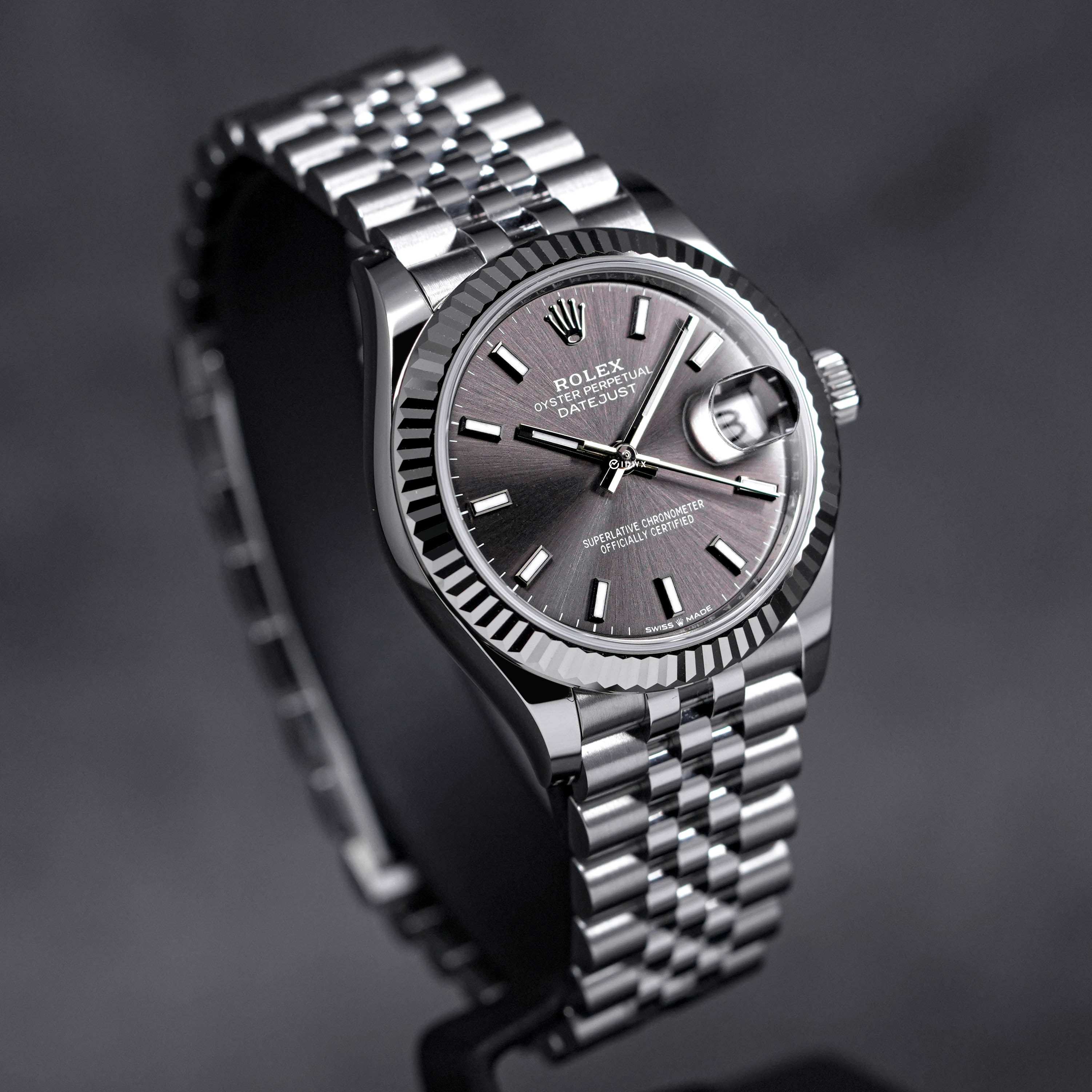 DATEJUST 31MM RHODIUM DIAL (2023)