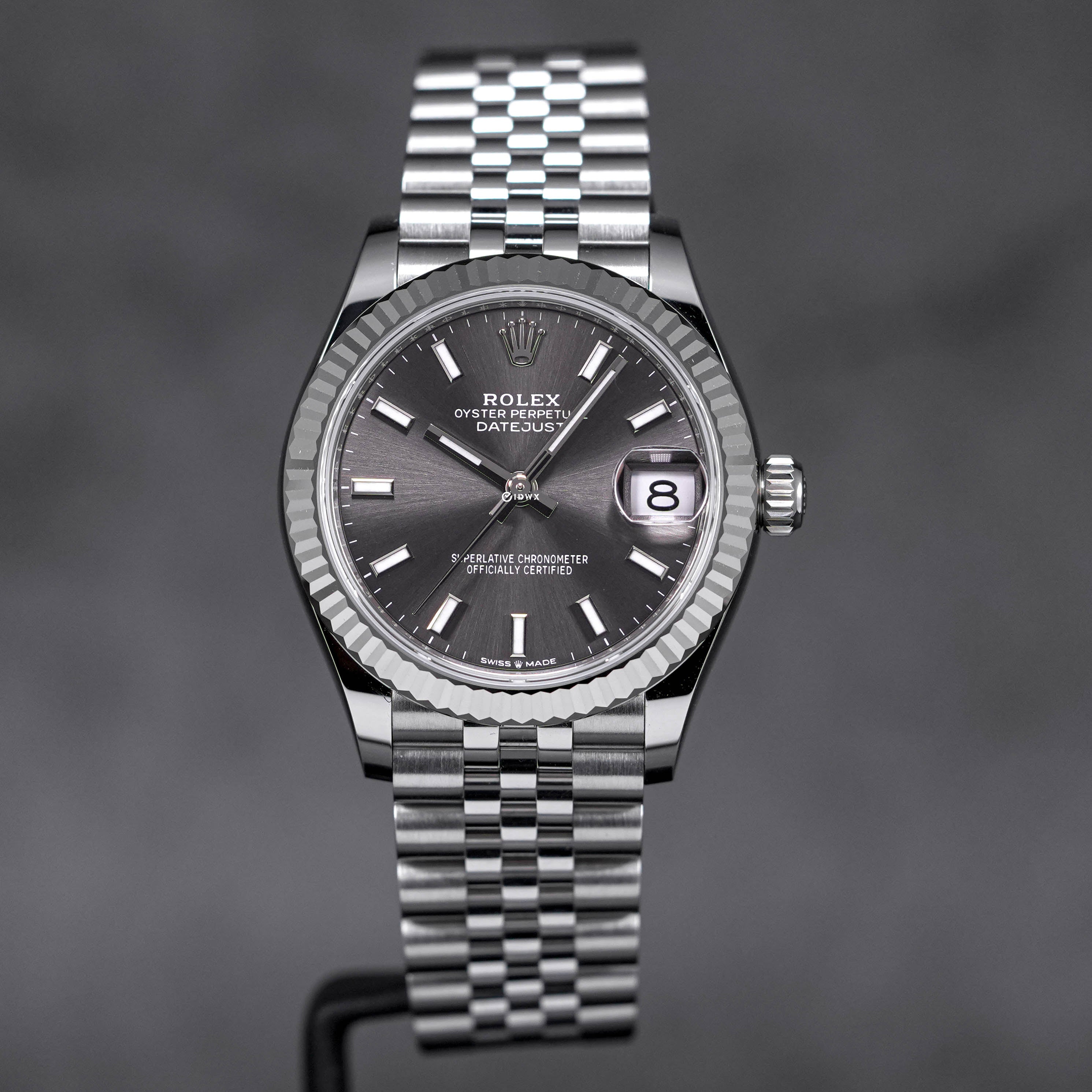 DATEJUST 31MM RHODIUM DIAL (2023)