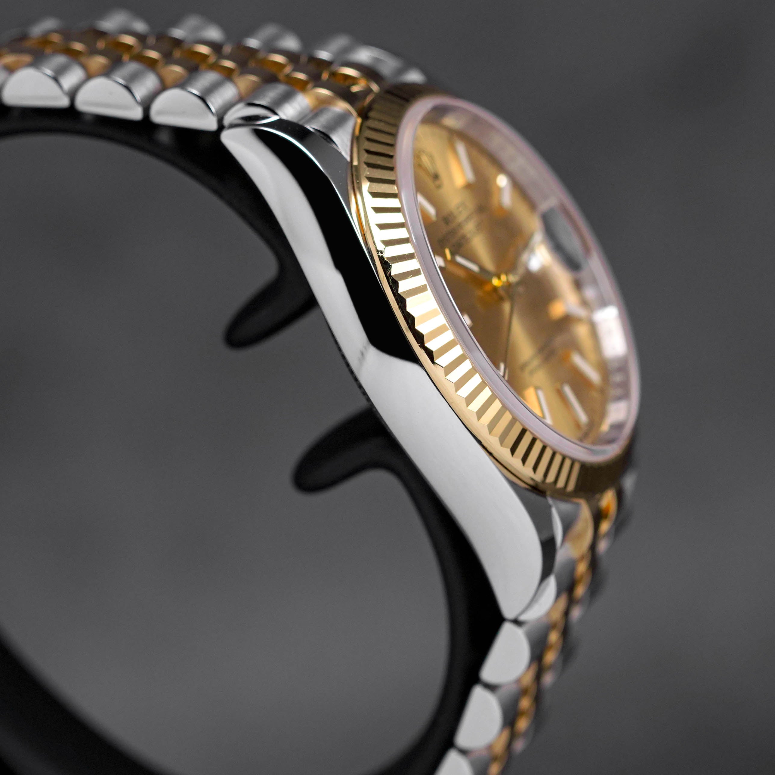 DATEJUST 36MM TWOTONE YELLOWGOLD CHAMPAGNE DIAL (2019)