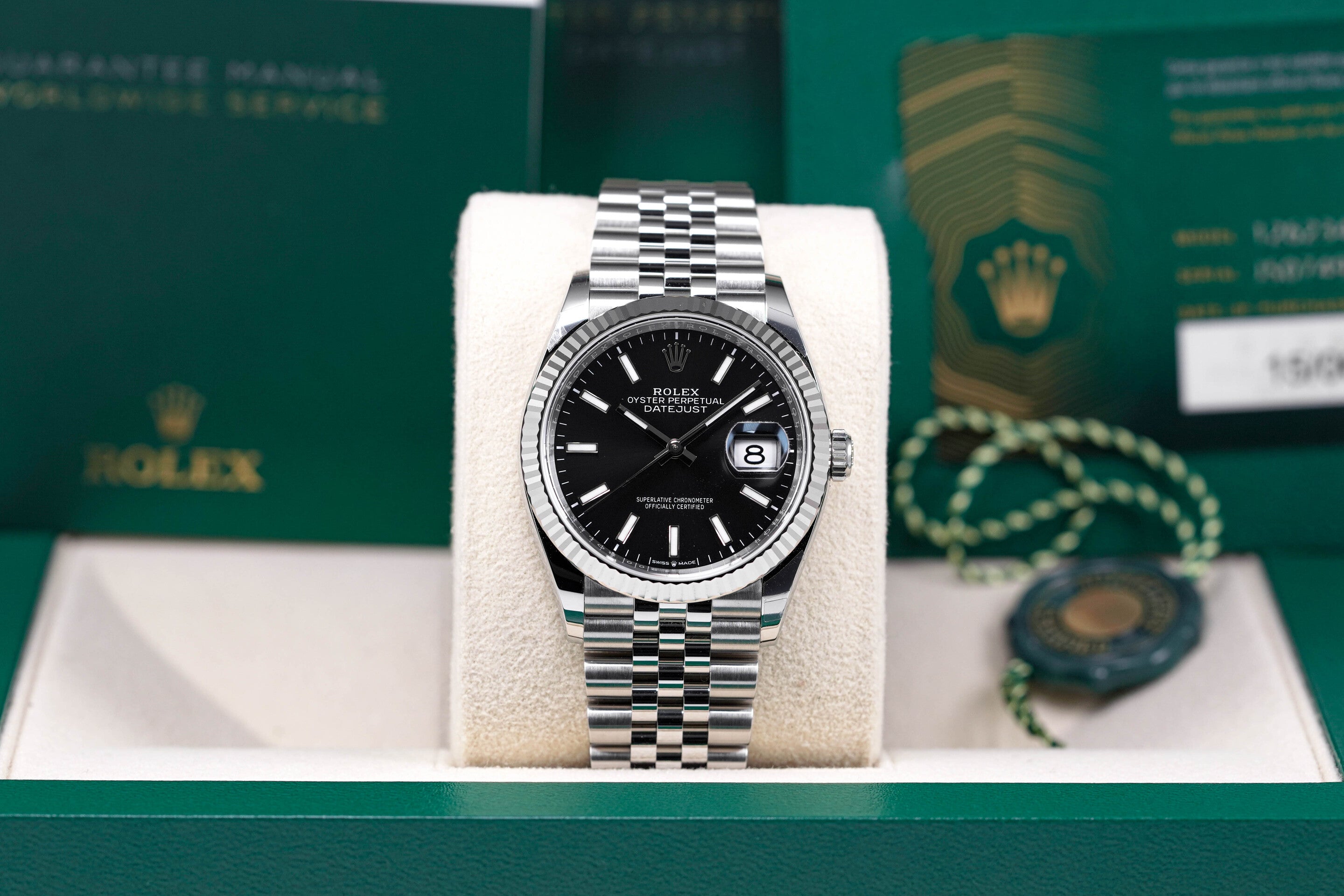 DATEJUST 36MM BLACK DIAL (2023)