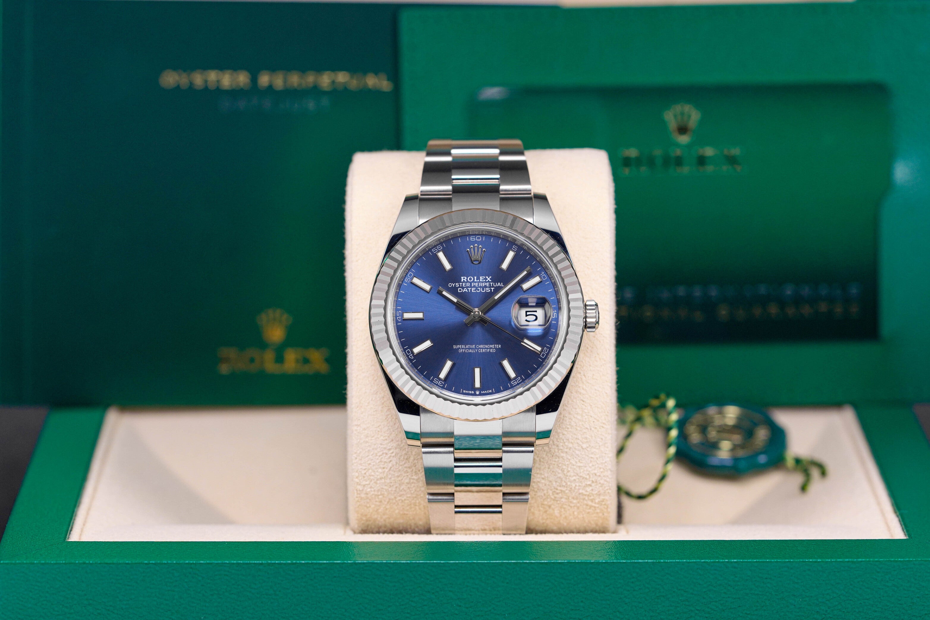 DATEJUST 41MM BLUE DIAL (2019)