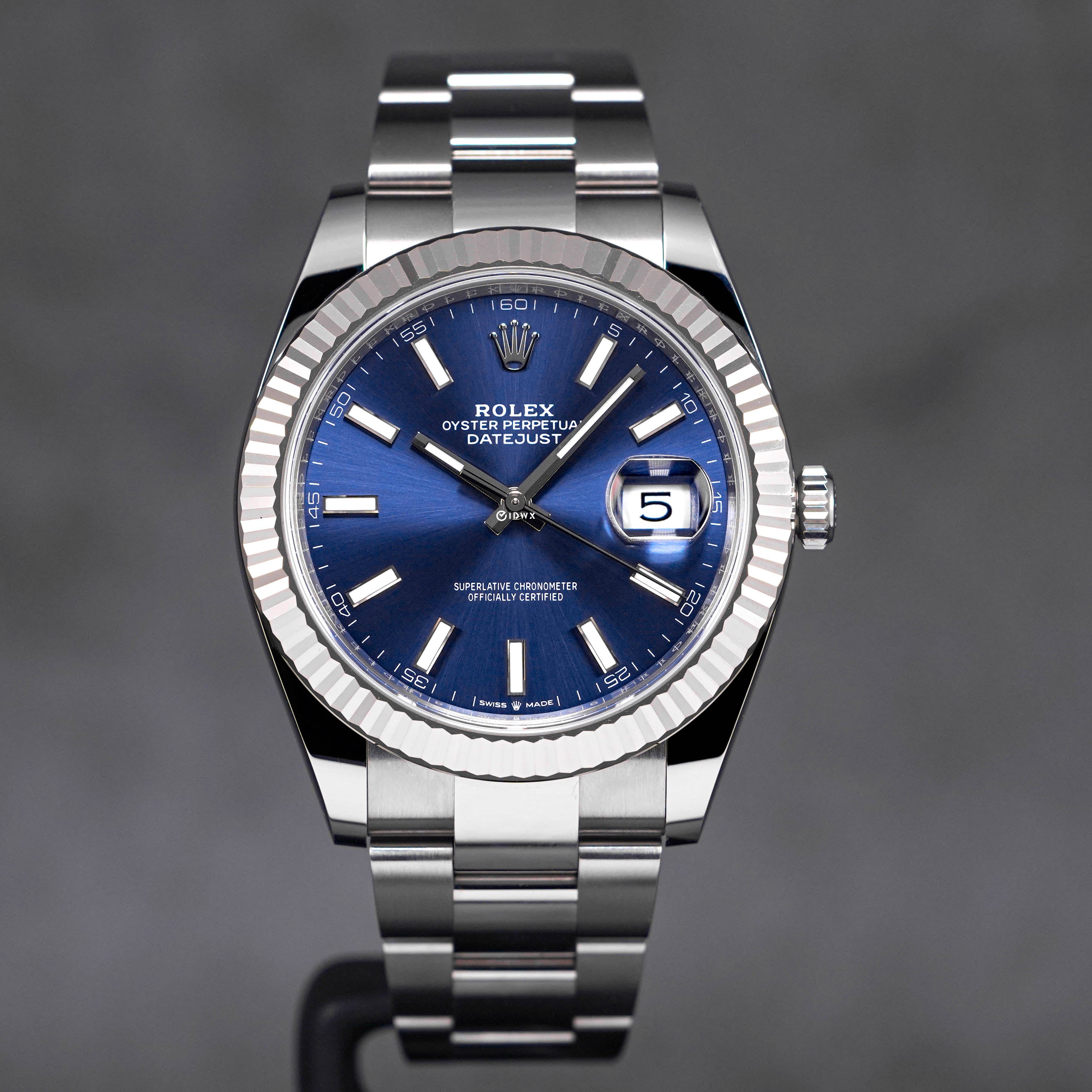 DATEJUST 41MM BLUE DIAL (2019)