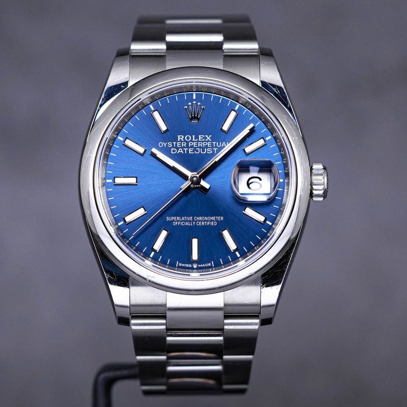 DATEJUST 36MM BLUE DIAL (2020)