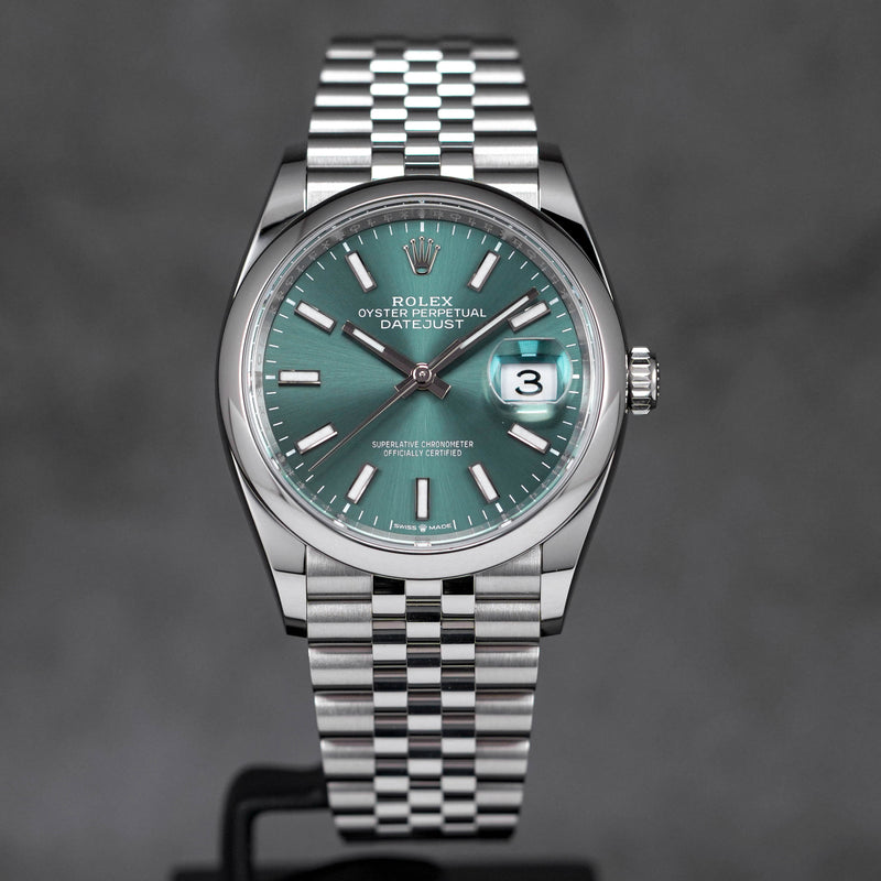 DATEJUST 36MM MINT GREEN DIAL (2022)