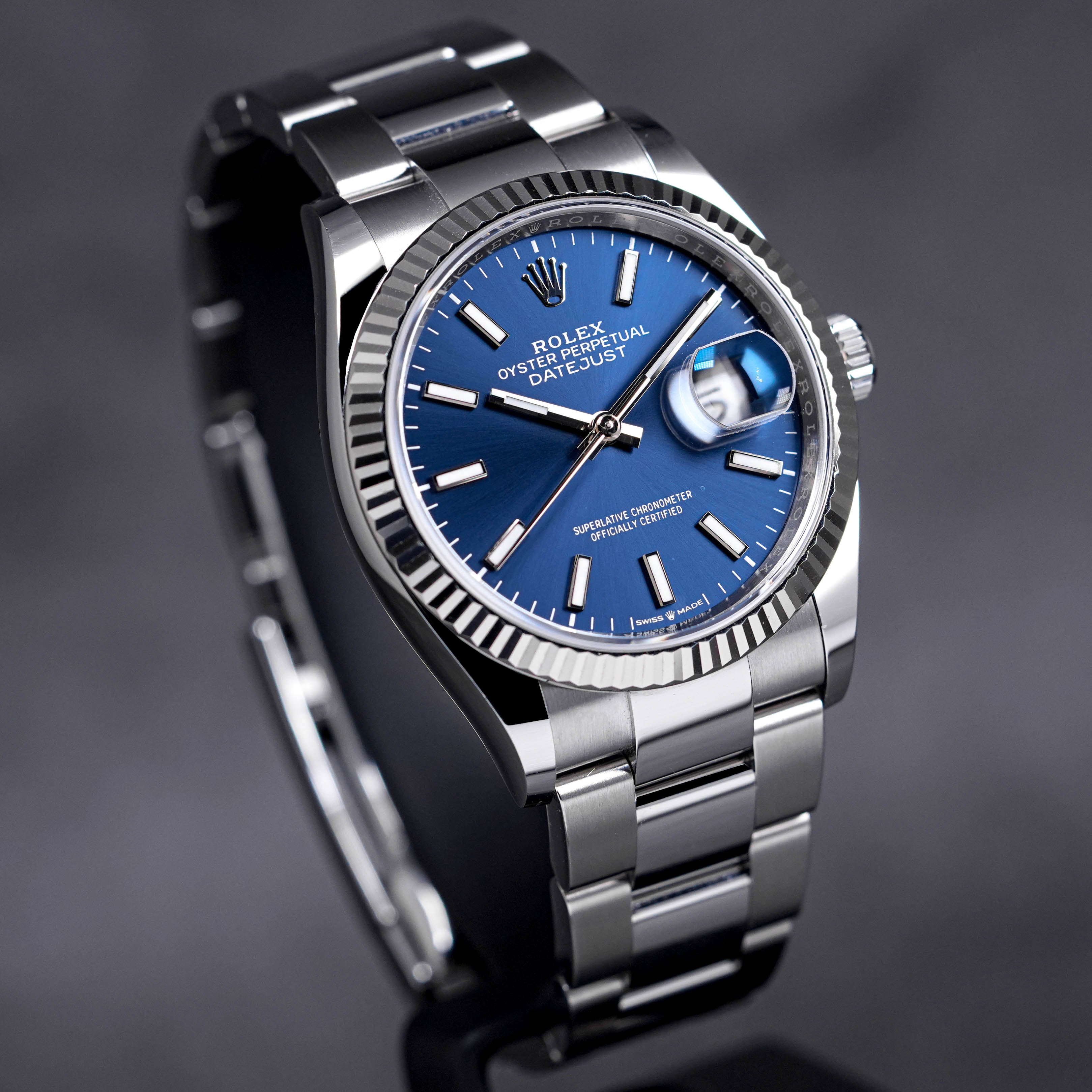 DATEJUST 36MM BLUE DIAL (2021)