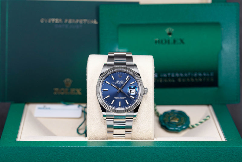 DATEJUST 36MM BLUE DIAL (2021)