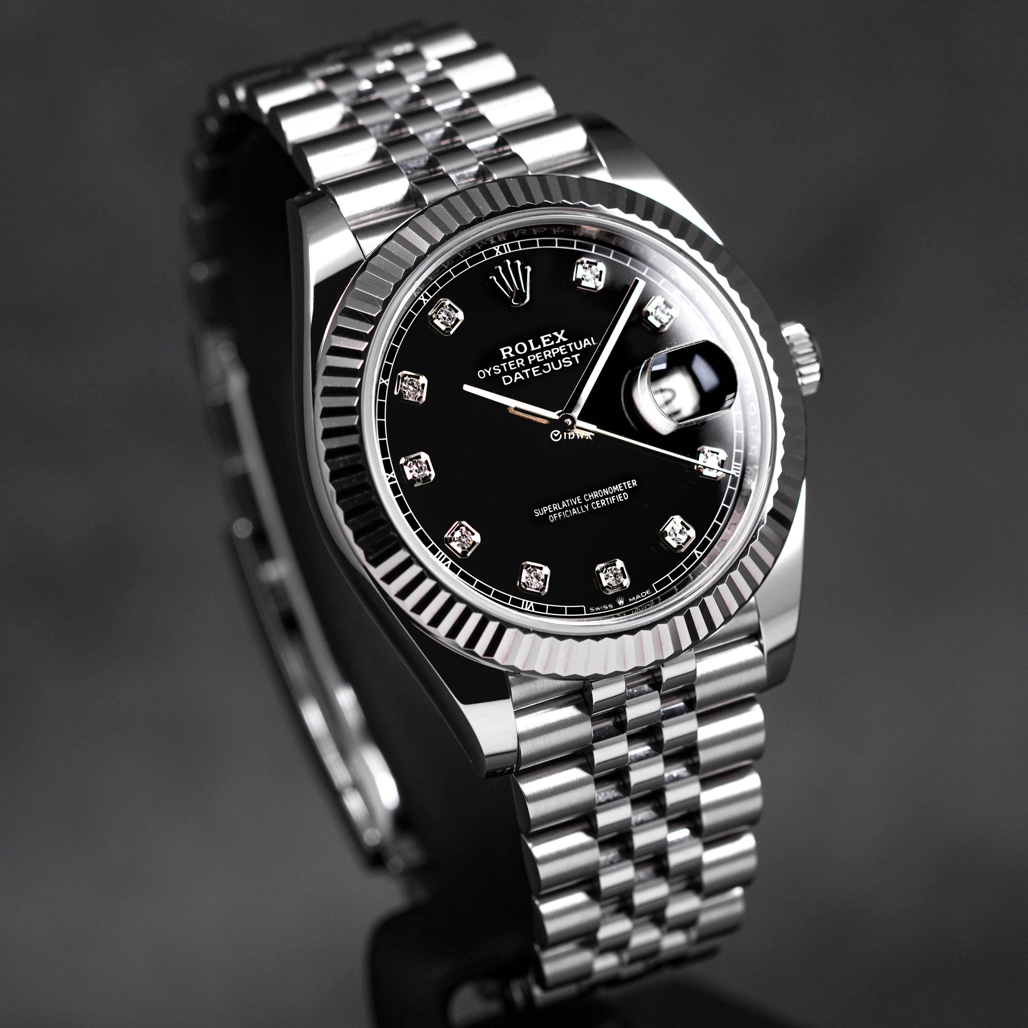 DATEJUST 41MM BLACK DIAMOND DIAL (2021)