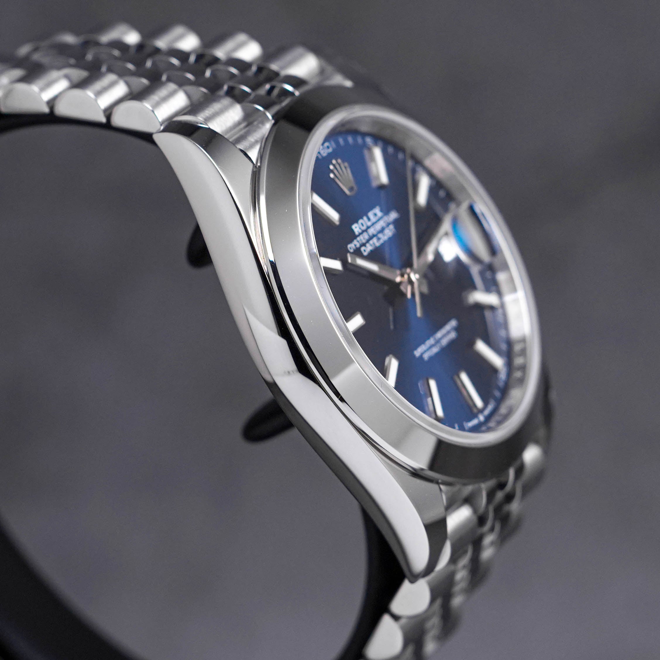 DATEJUST 41MM BLUE INDEX STICK DIAL (2023)