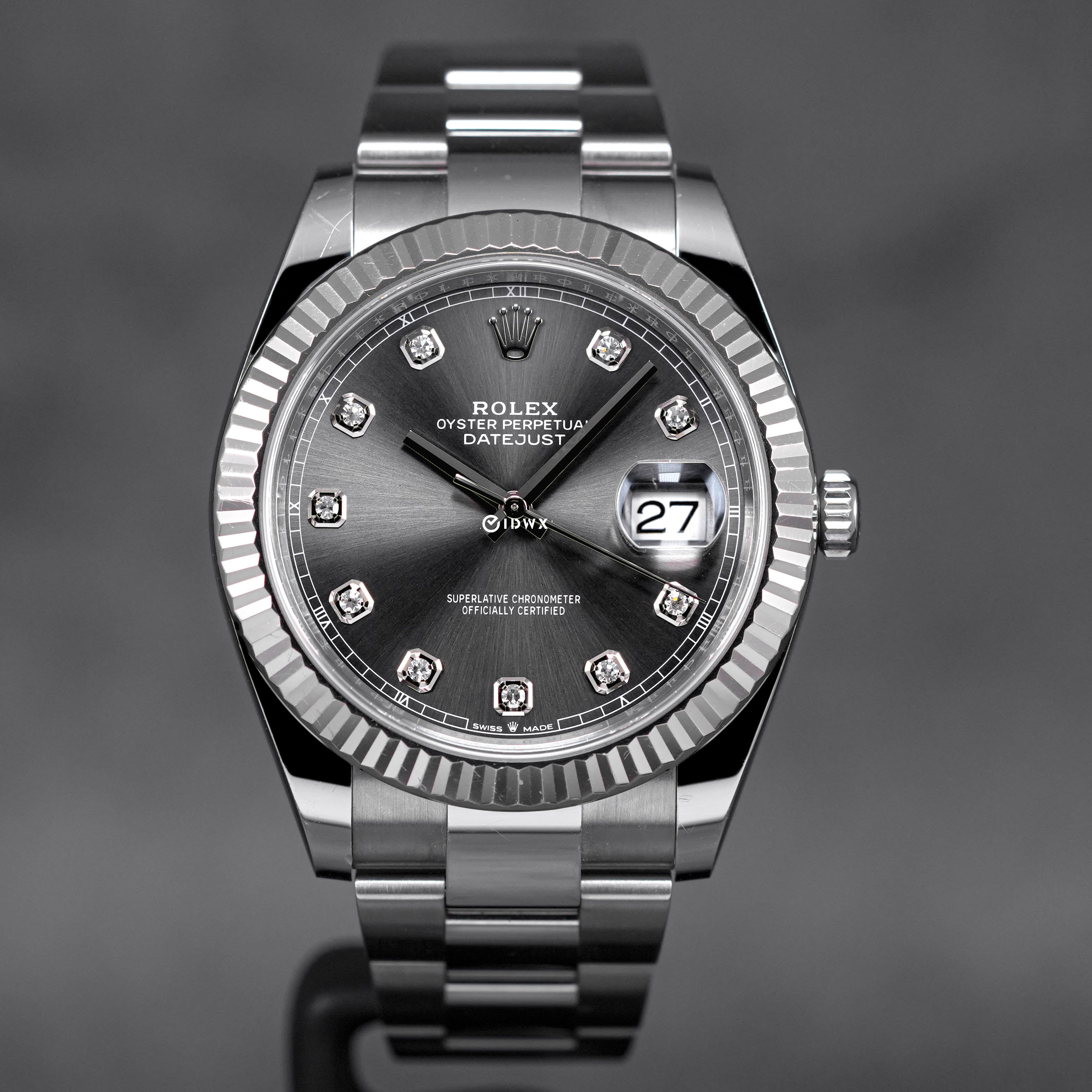 Rolex datejust 41mm online diamond dial