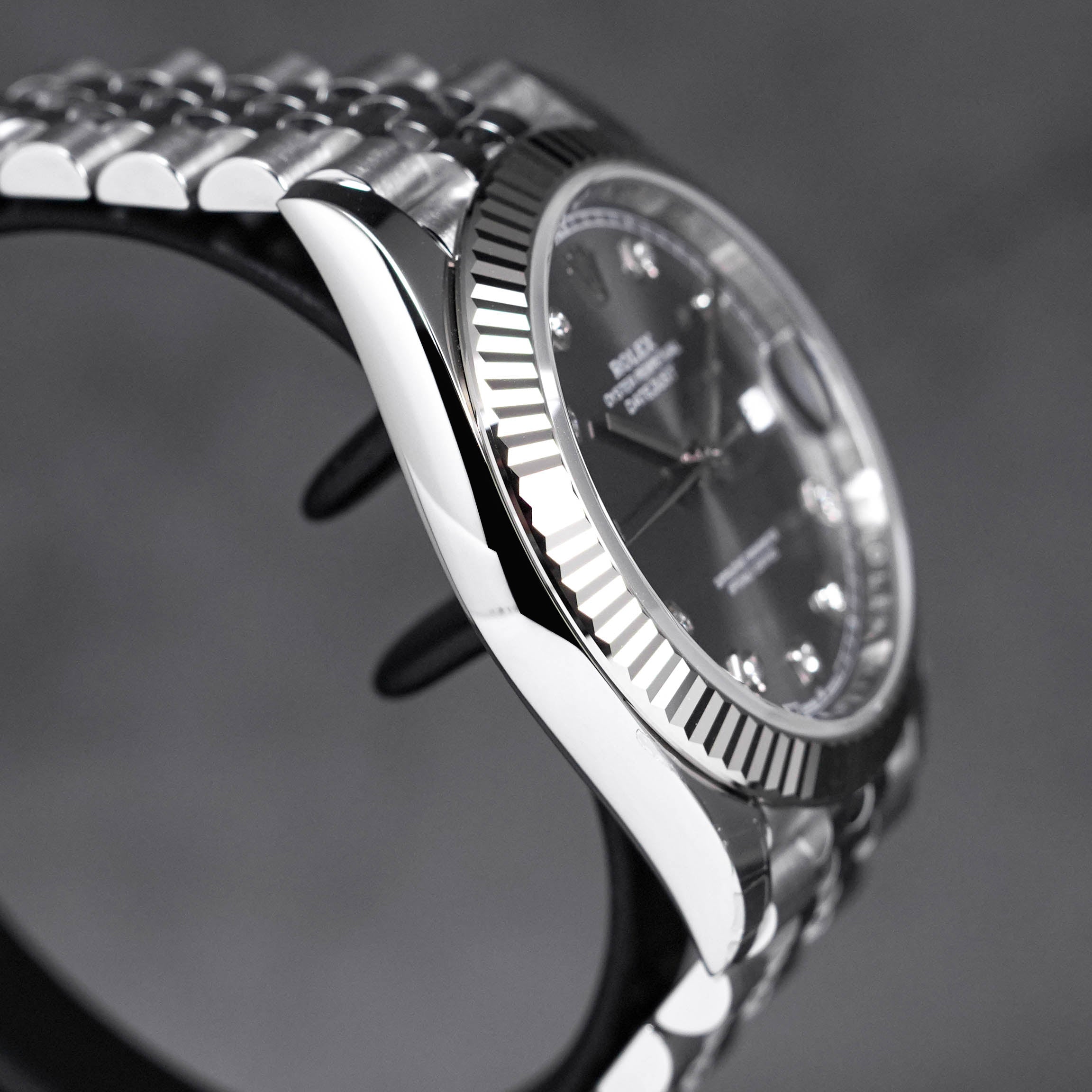 DATEJUST 41MM RHODIUM DIAMOND DIAL (2023)