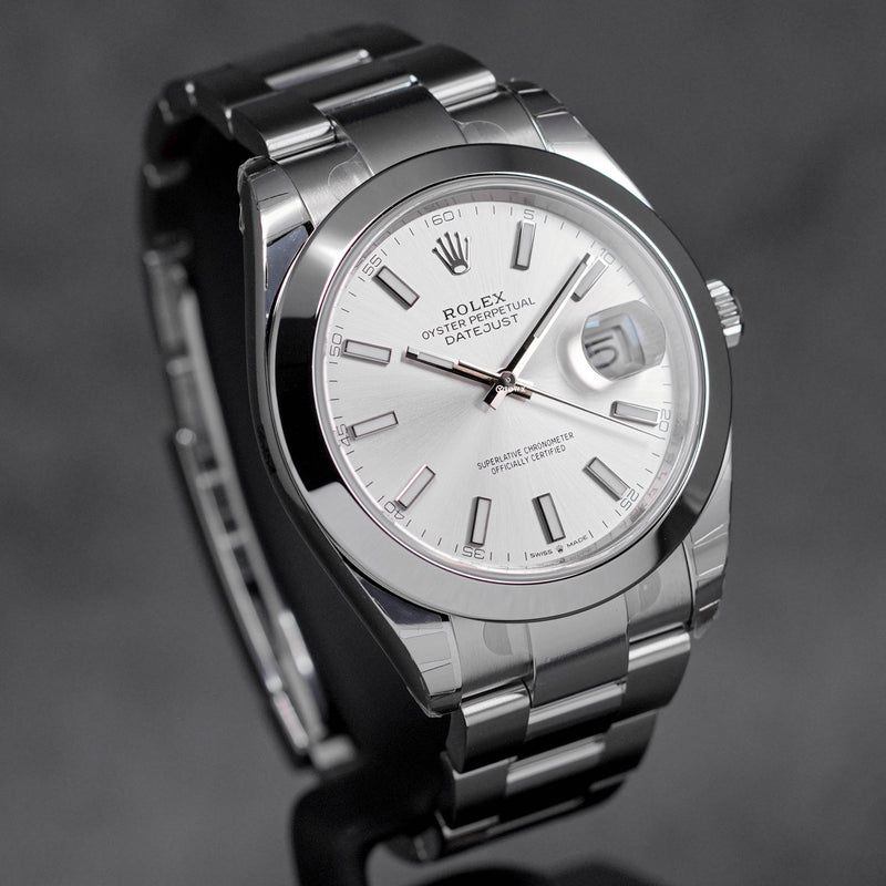DATEJUST 41MM SILVER DIAL (2023)