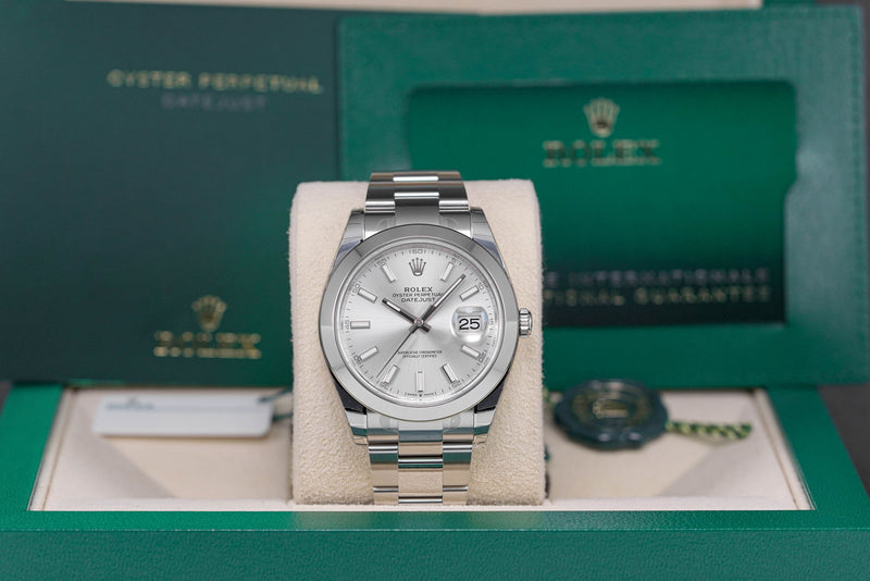 DATEJUST 41MM SILVER DIAL (2023)