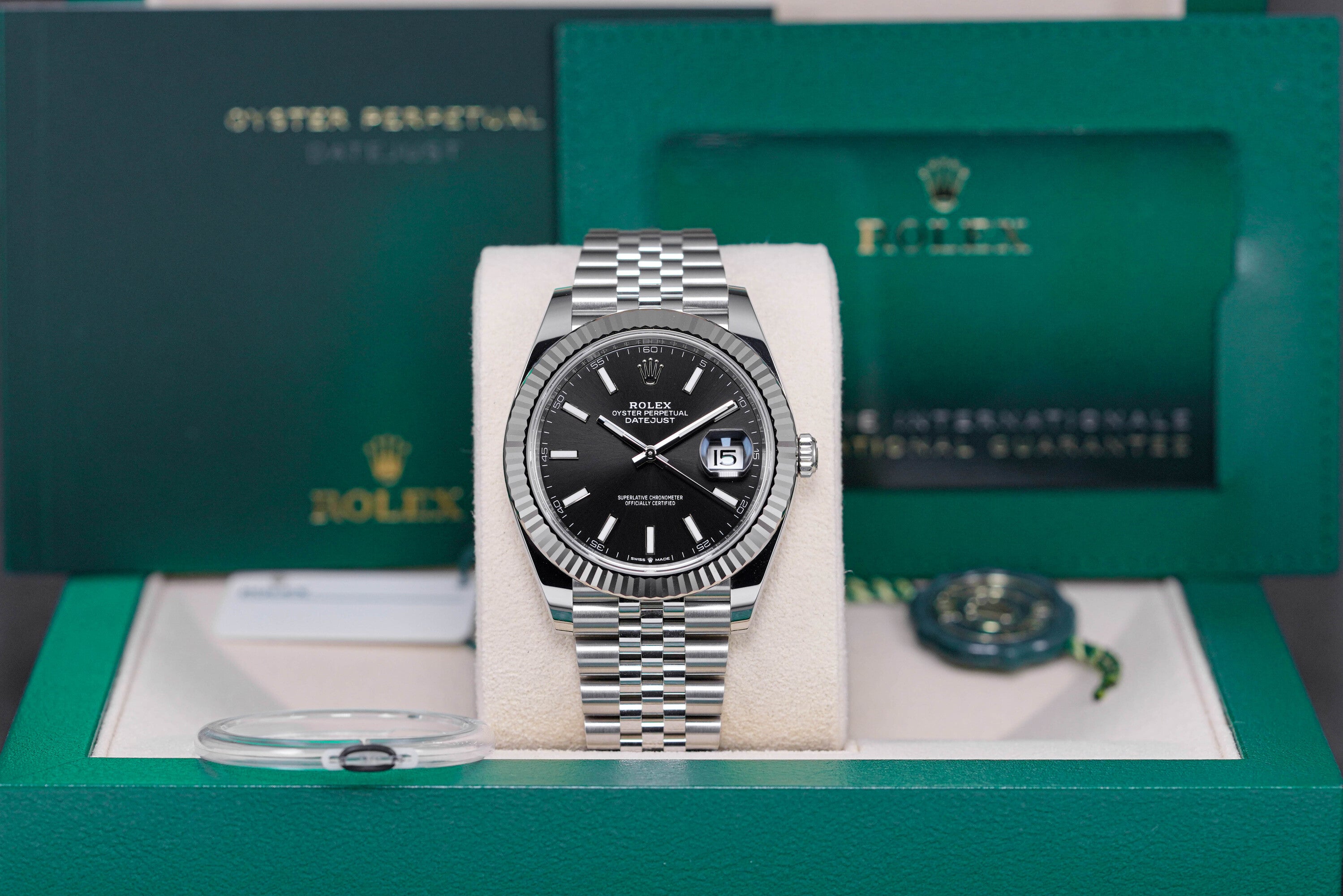 DATEJUST 41MM BLACK DIAL (2023)