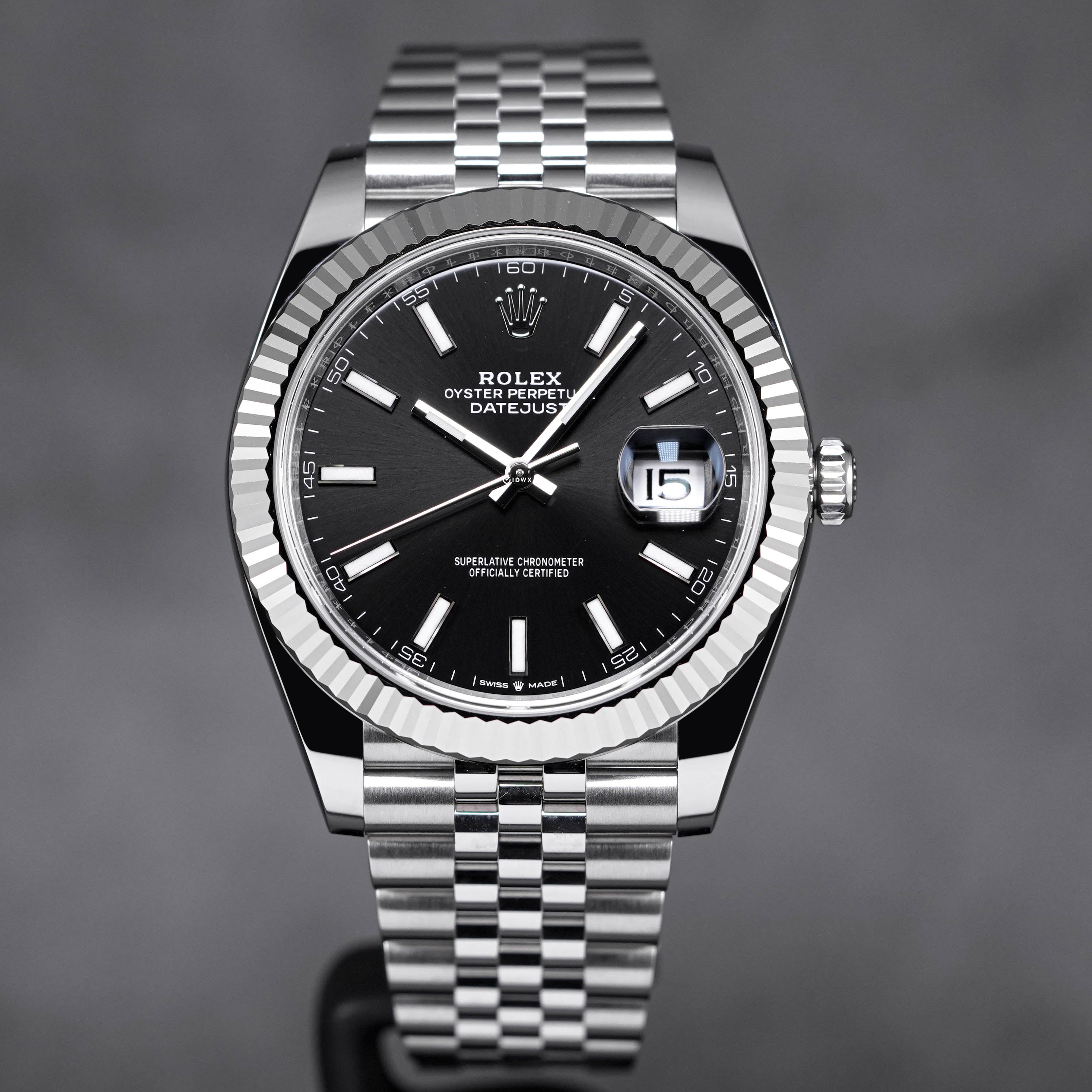 DATEJUST 41MM BLACK DIAL (2023)