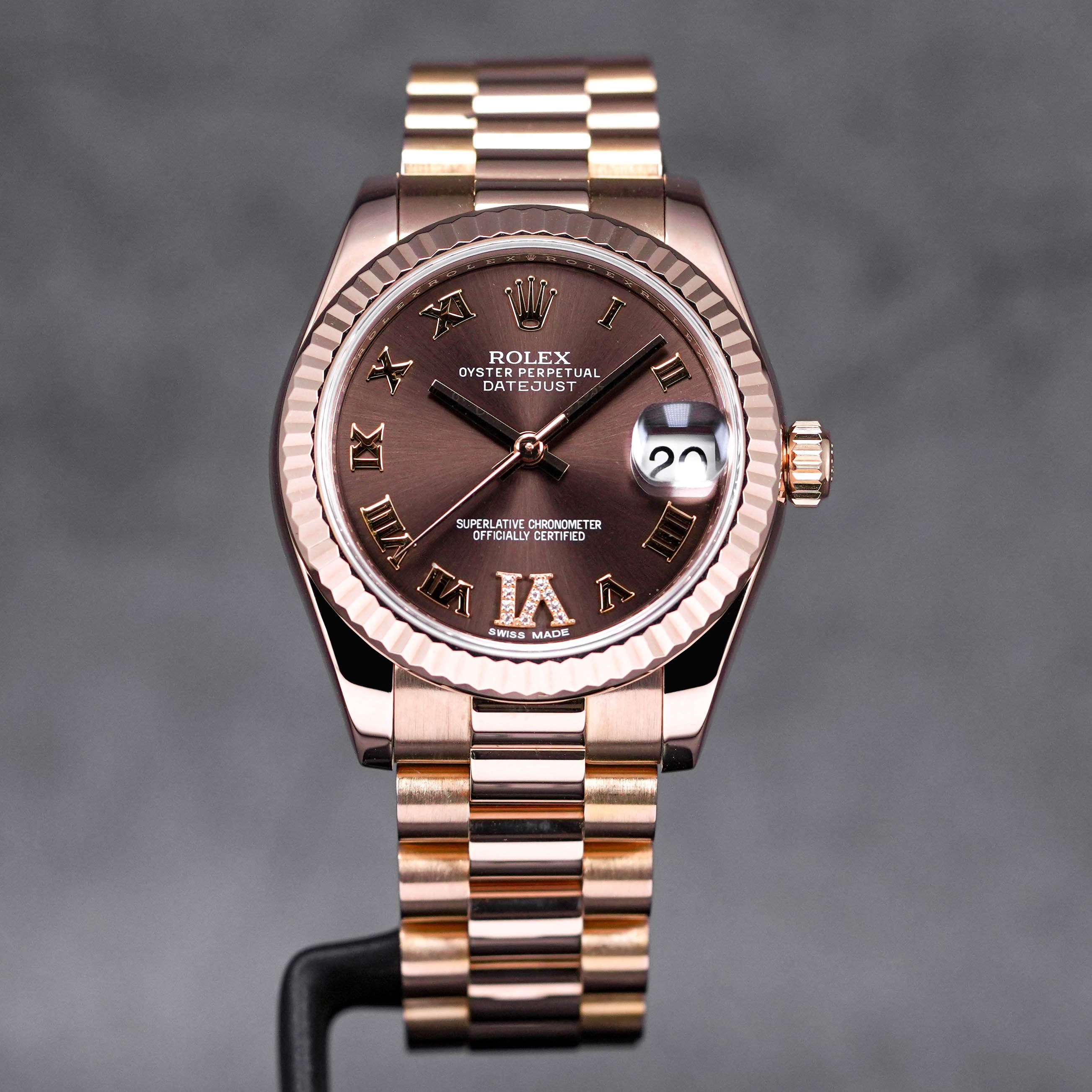 Rolex lady datejust 31mm rose gold new arrivals