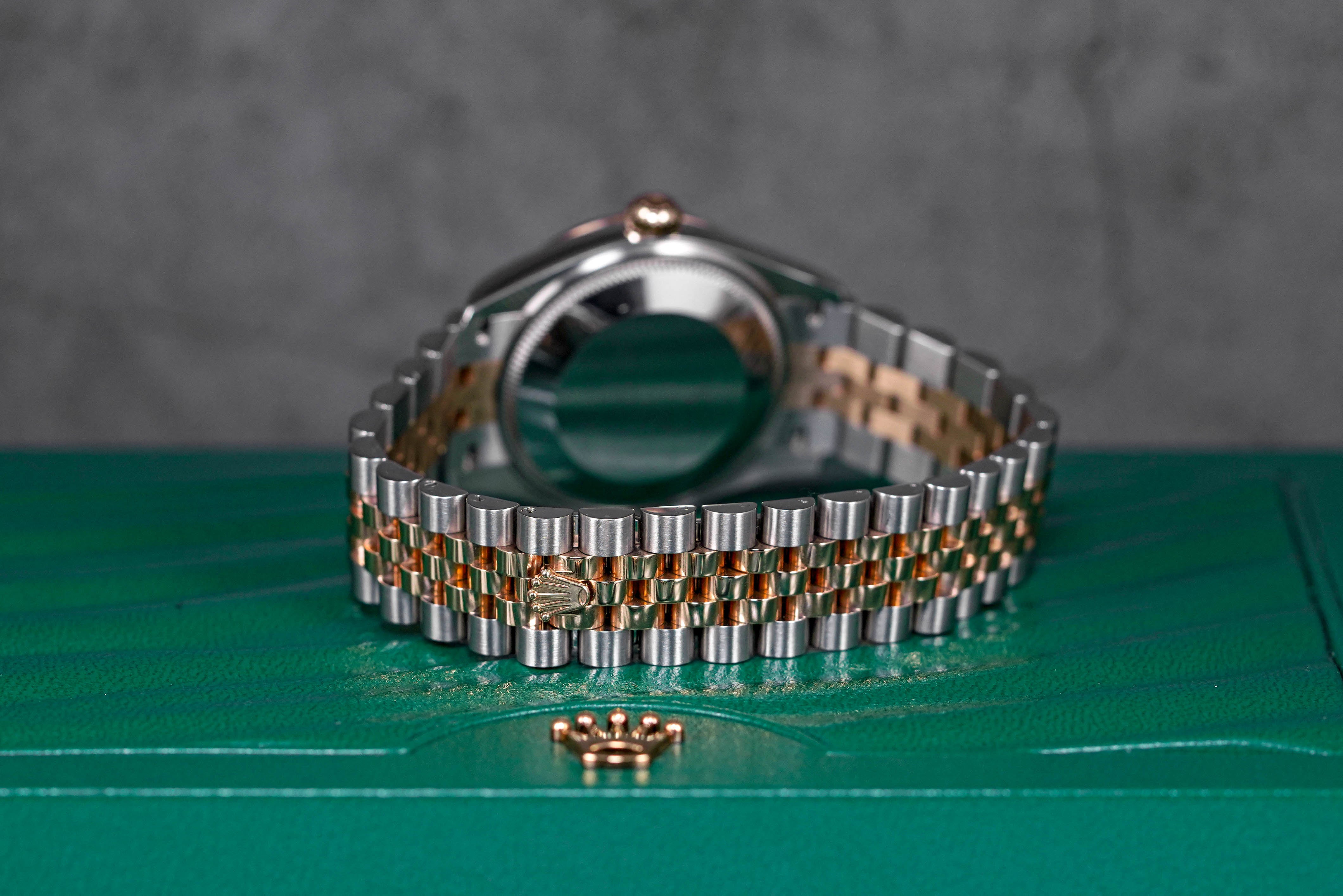 DATEJUST 31MM CHOCO ROMAN DIAL DIAMOND ON VI (2019)