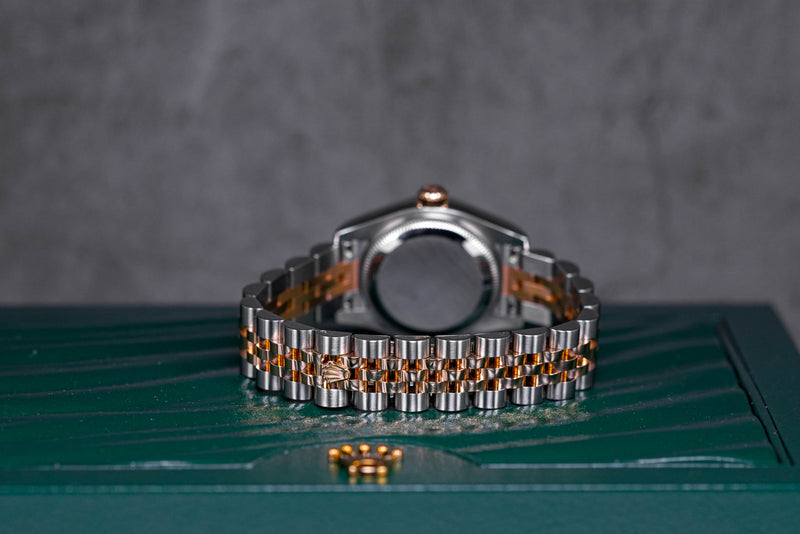 DATEJUST 26MM TWOTONE ROSEGOLD MOP DIAMOND DIAL (2014)