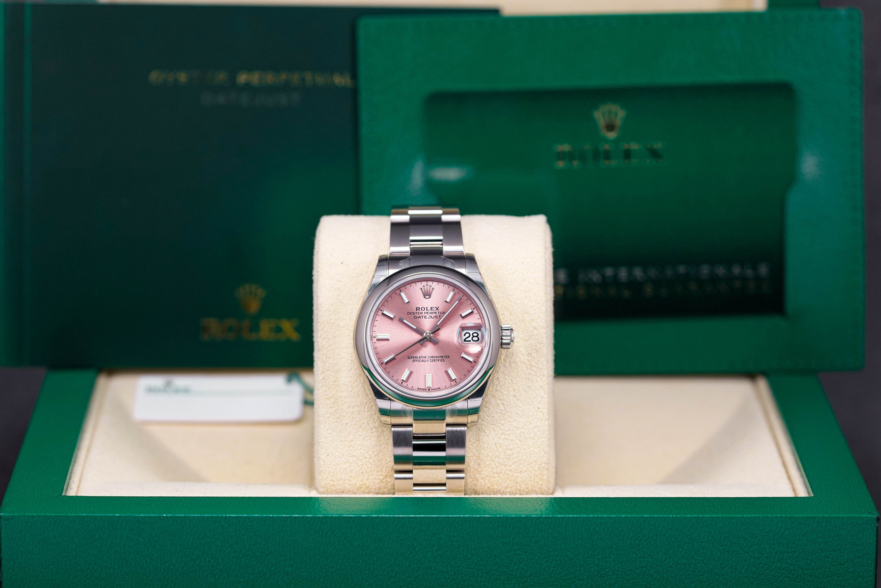 DATEJUST 31MM PINK DIAL (2023)