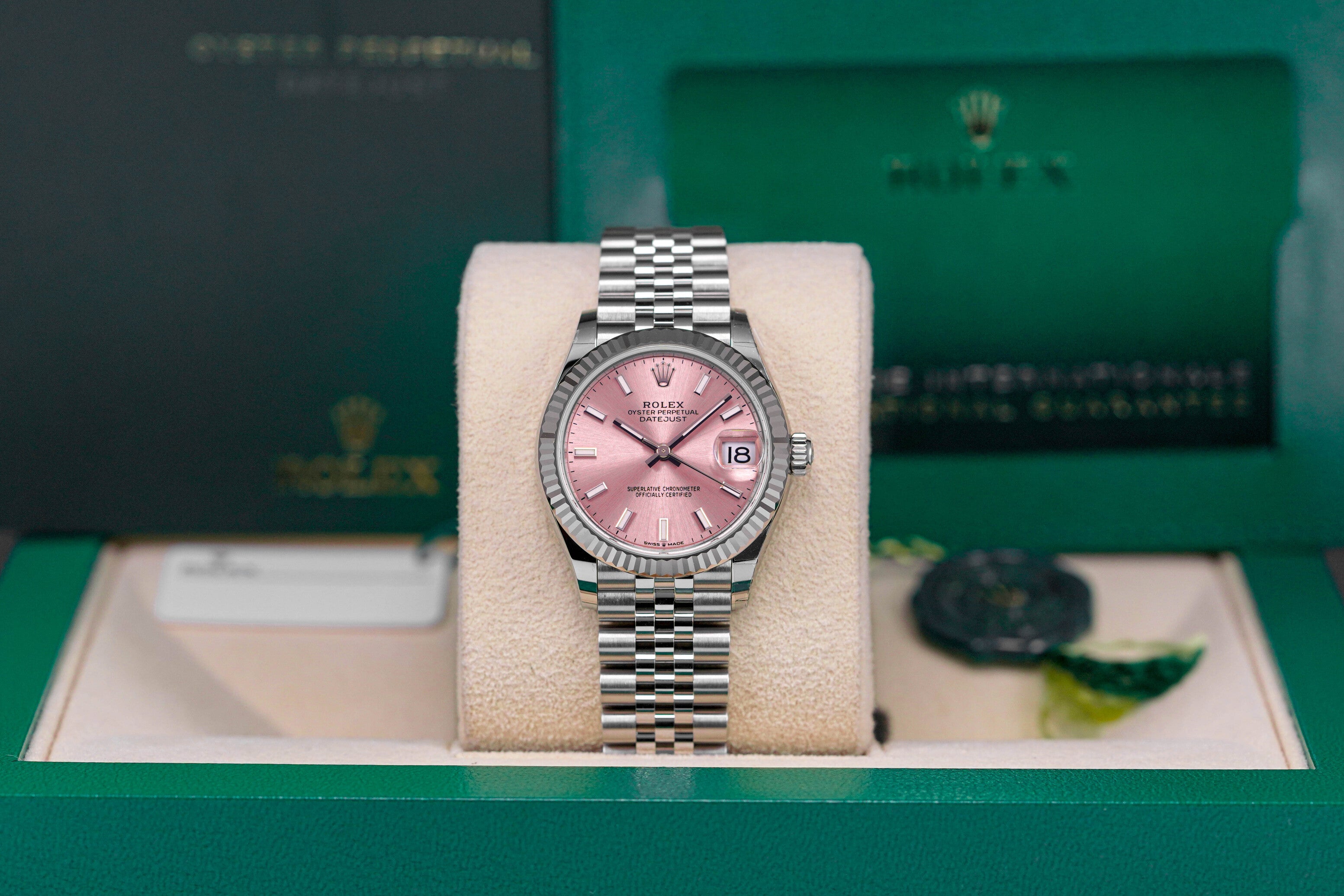 DATEJUST 31MM PINK DIAL (2023)