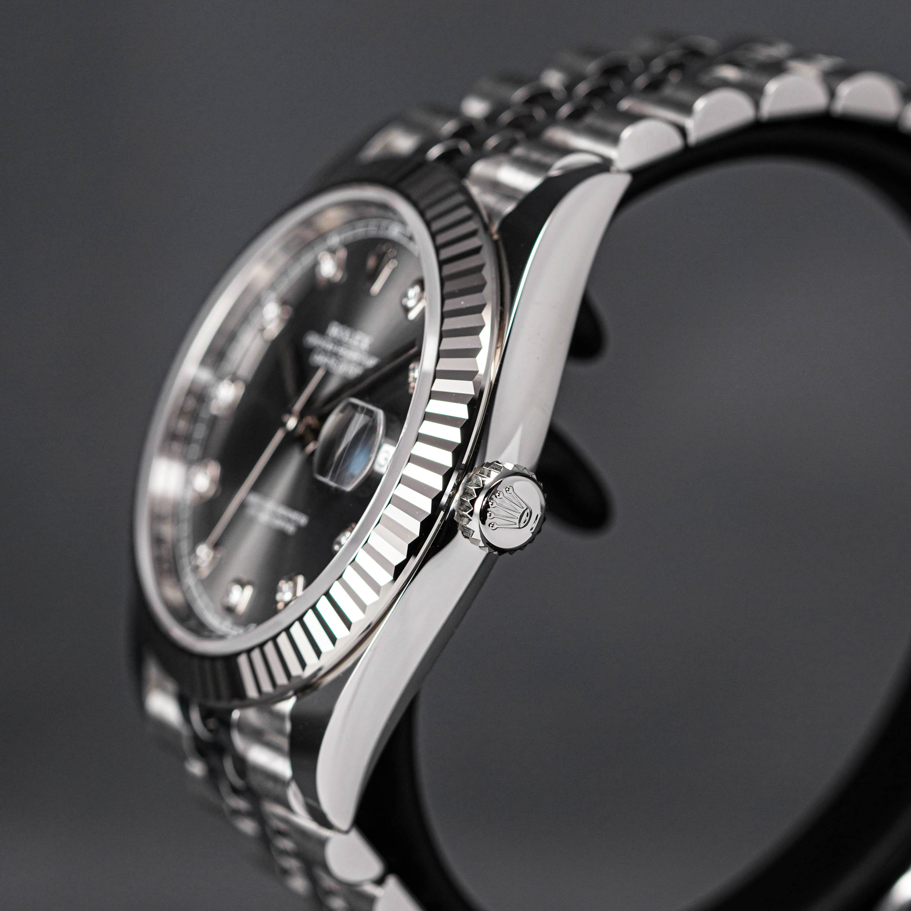 DATEJUST 41MM RHODIUM DIAMOND DIAL (2023)