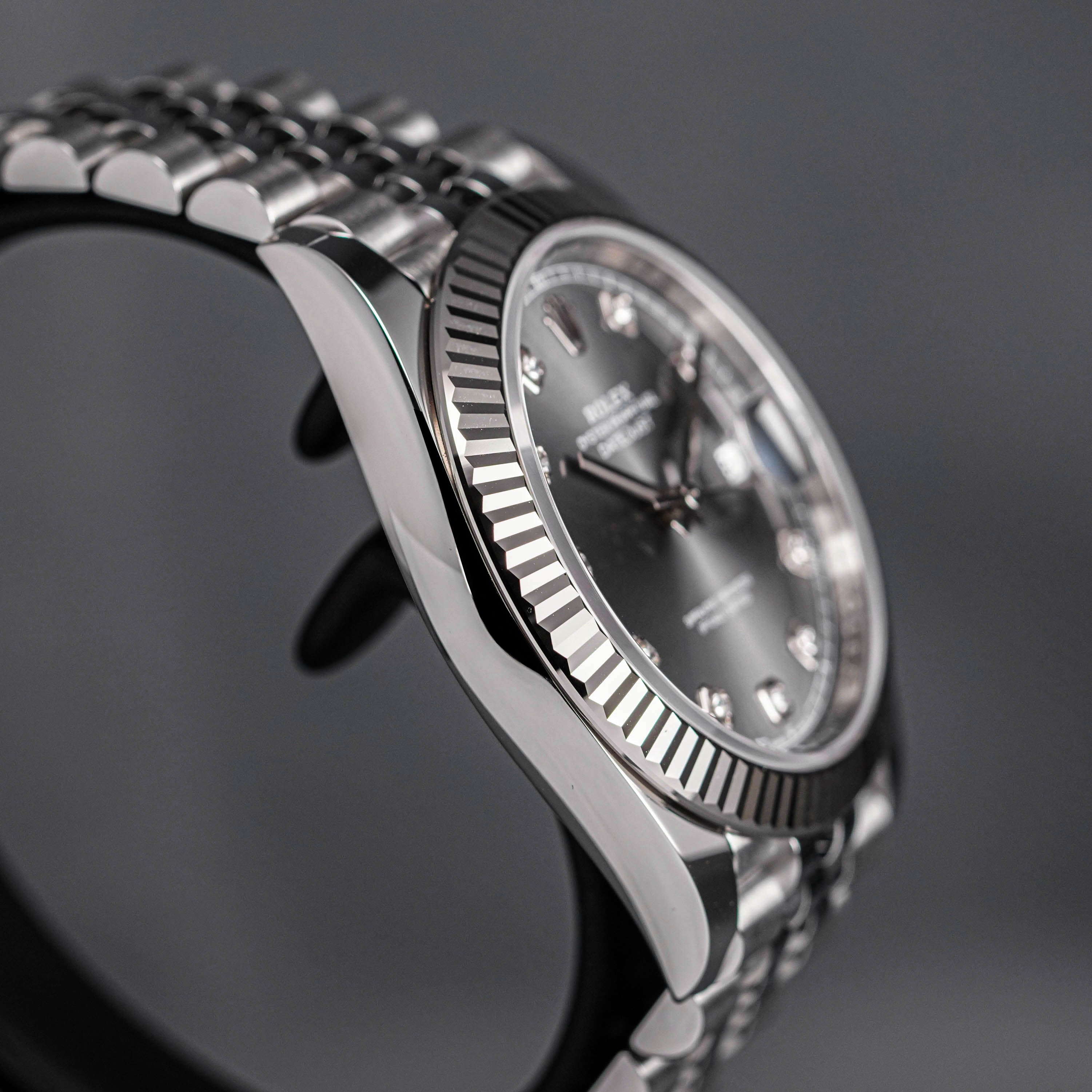 DATEJUST 41MM RHODIUM DIAMOND DIAL (2023)