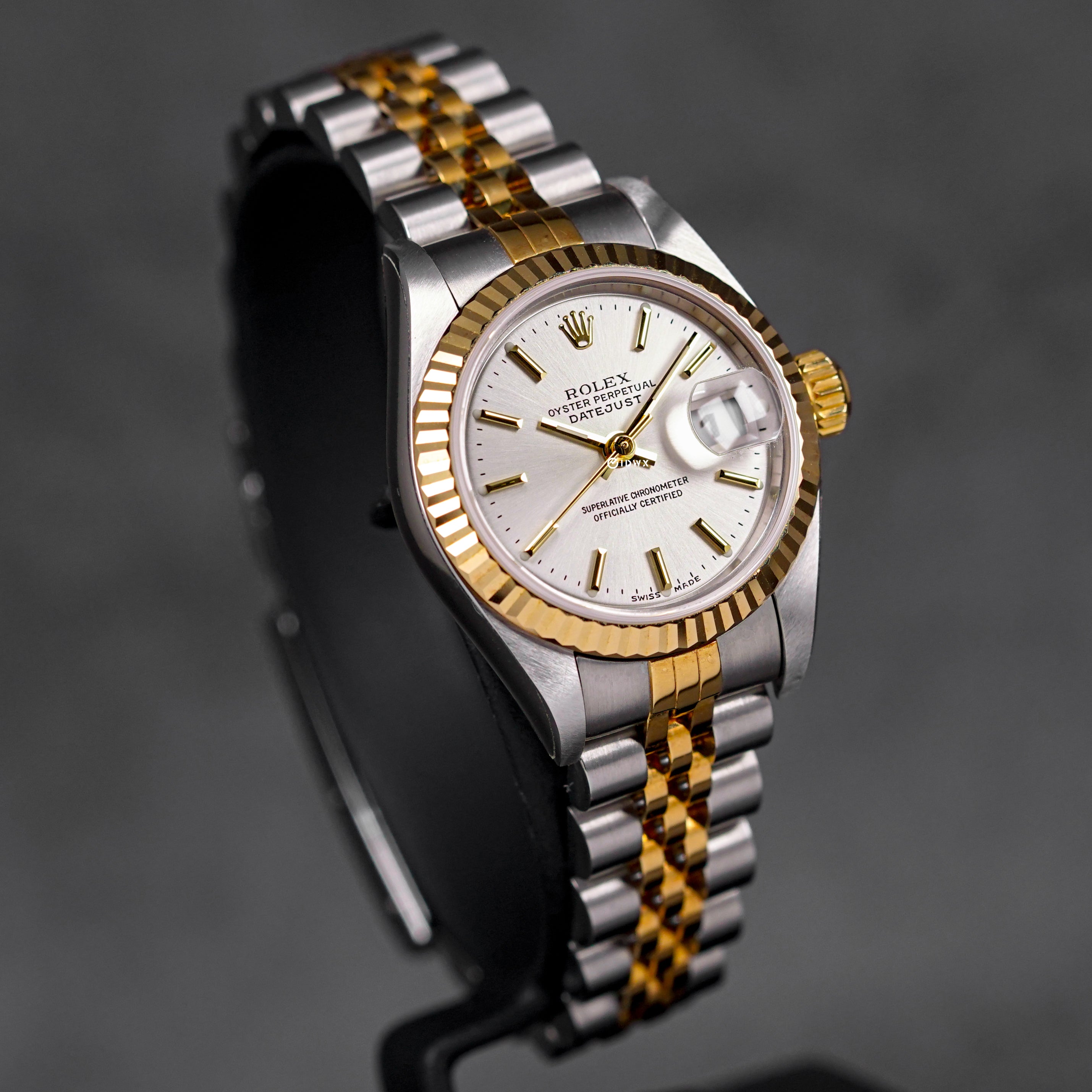 DATEJUST 26MM TWOTONE YELLOWGOLD SILVER DIAL (2004)