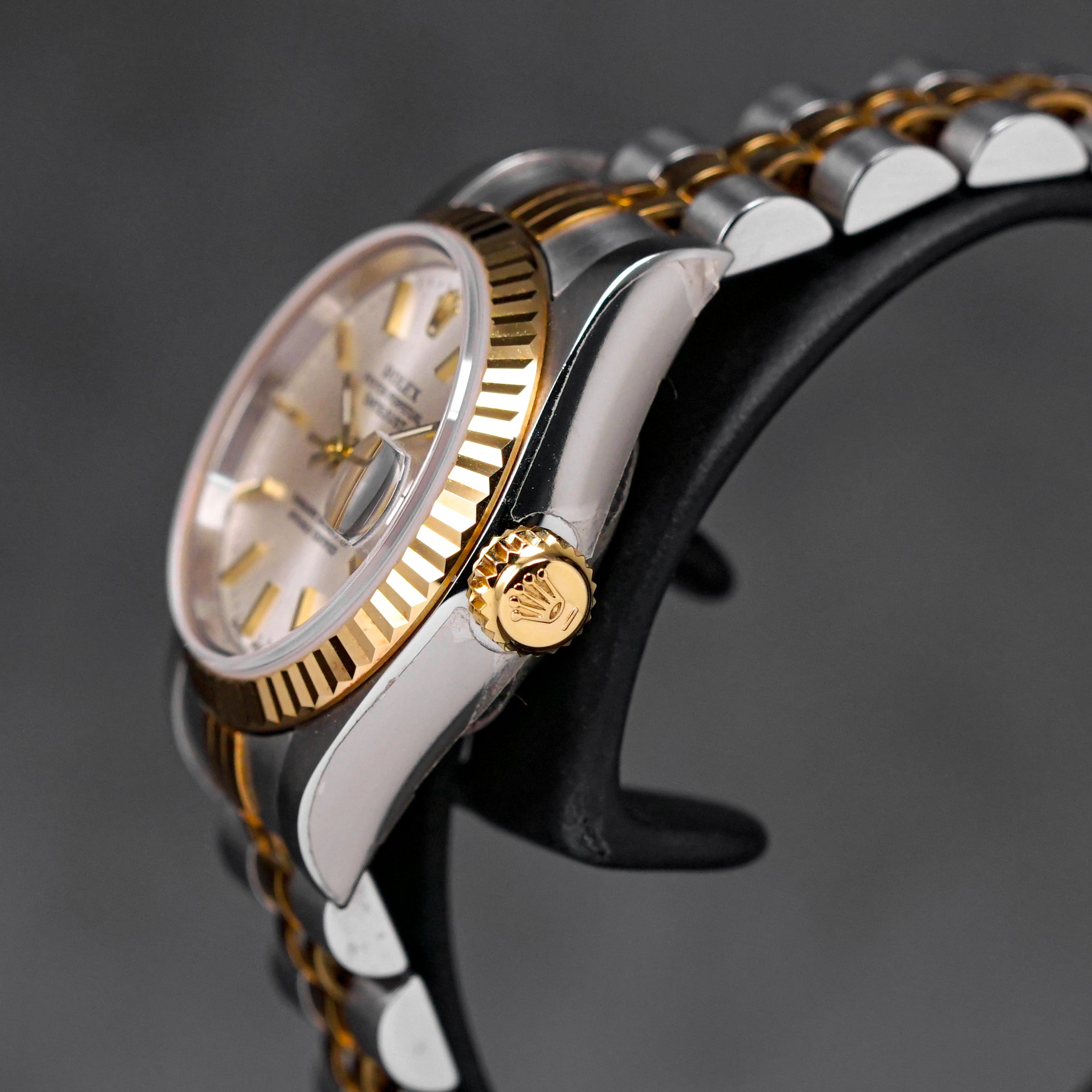 DATEJUST 26MM TWOTONE YELLOWGOLD SILVER DIAL (2004)