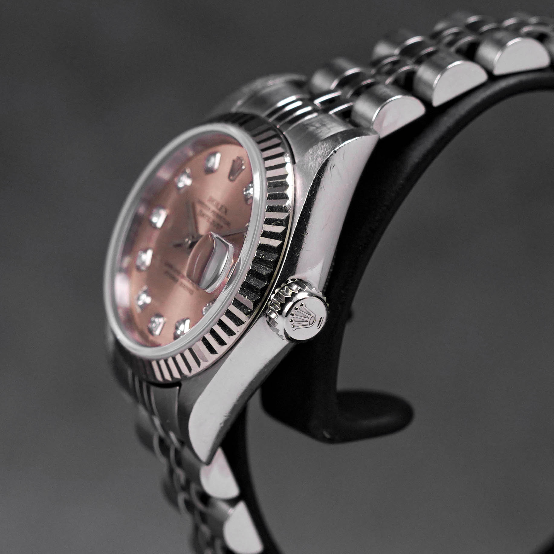 DATEJUST 26MM SALMON DIAMOND DIAL (2005)