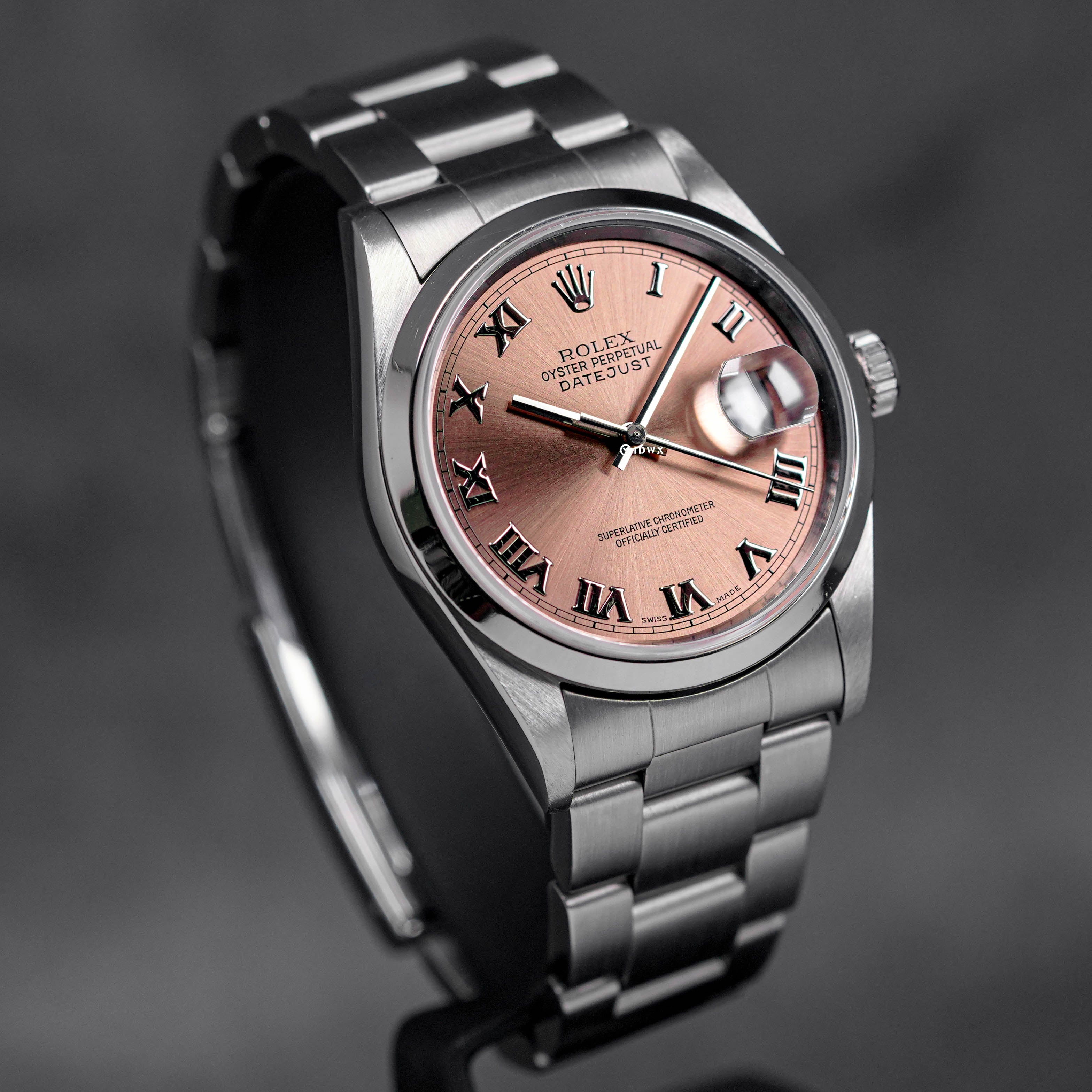 DATEJUST 36MM SALMON ROMAN DIAL (1997)