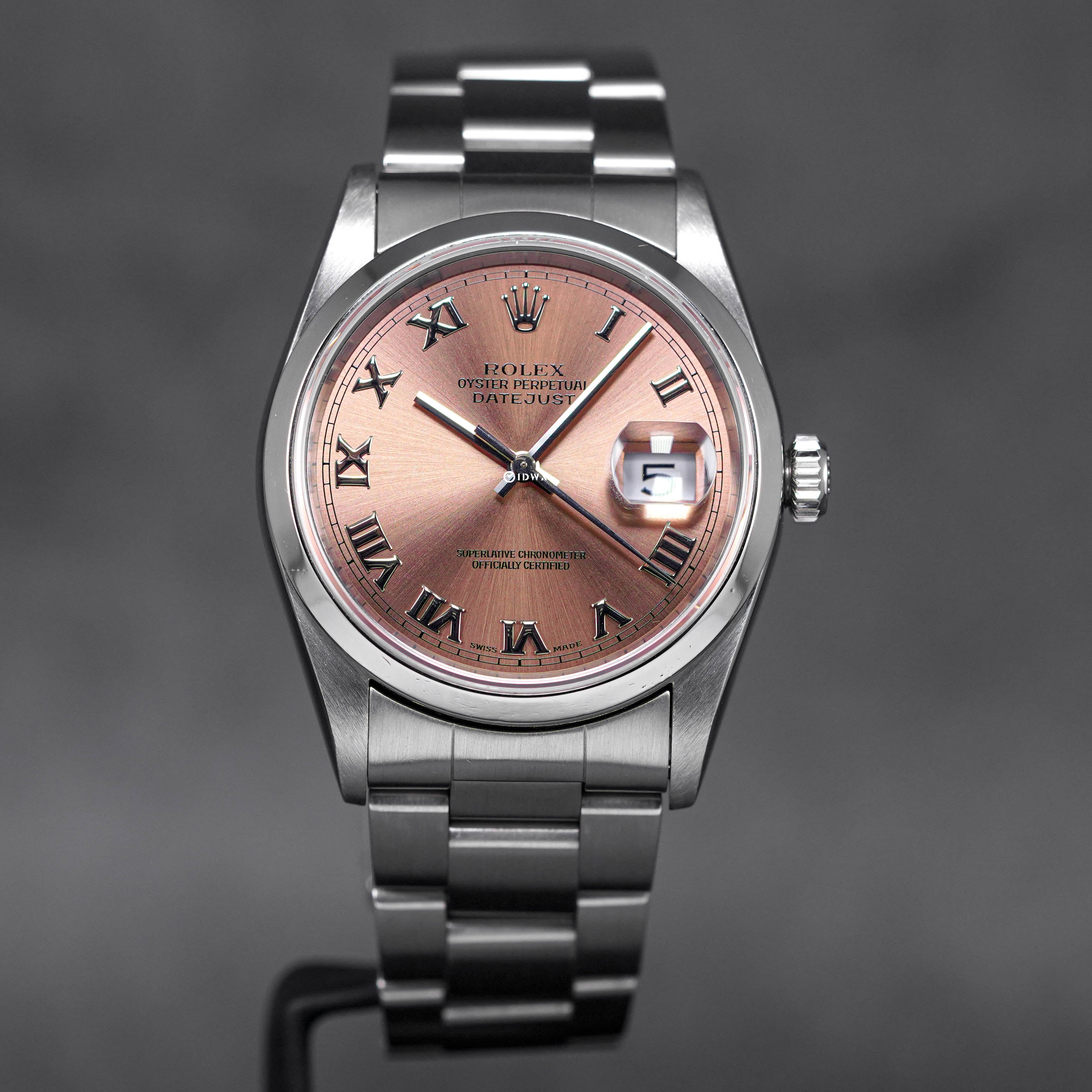 DATEJUST 36MM SALMON ROMAN DIAL (1997)