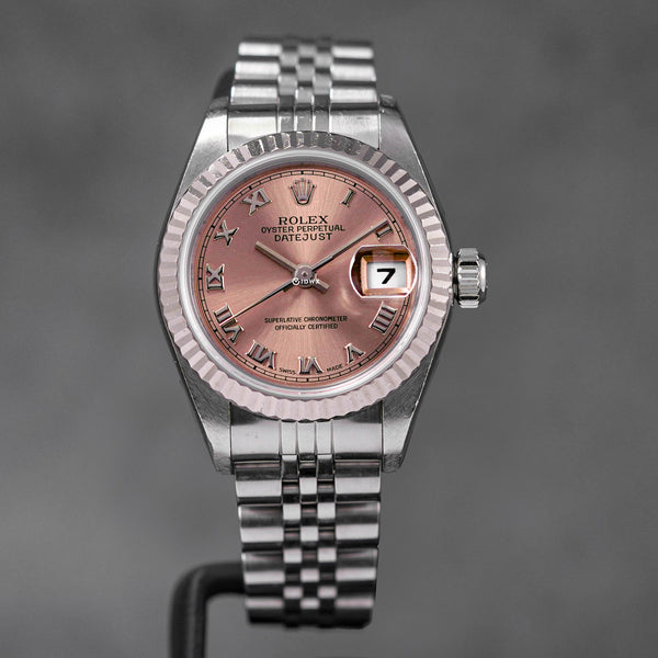 DATEJUST 26MM SALMON ROMAN DIAL (WATCH ONLY)